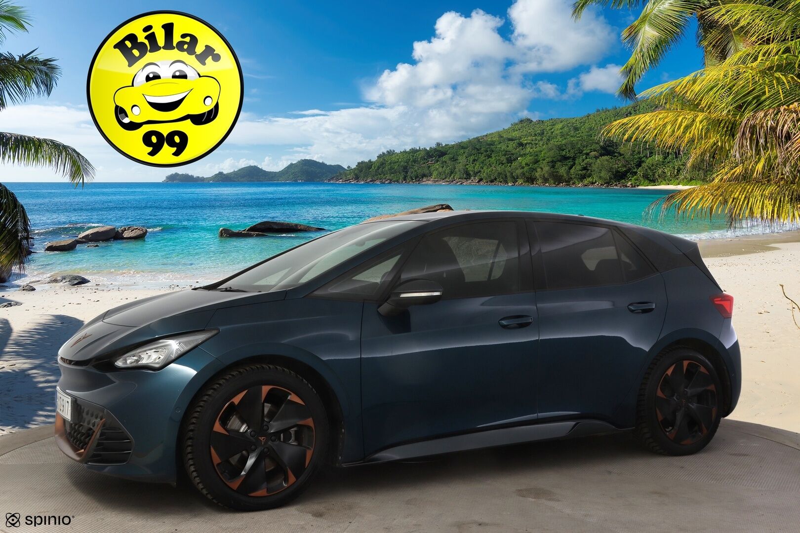 CUPRA Born 2022 e-Boost 170 kW 77 kWh * Lämpöpumppu / HUD / ACC / BLIS / P-Kamera / Navi * - Vähän ajettu! / 2x Vanteet & Renkaat