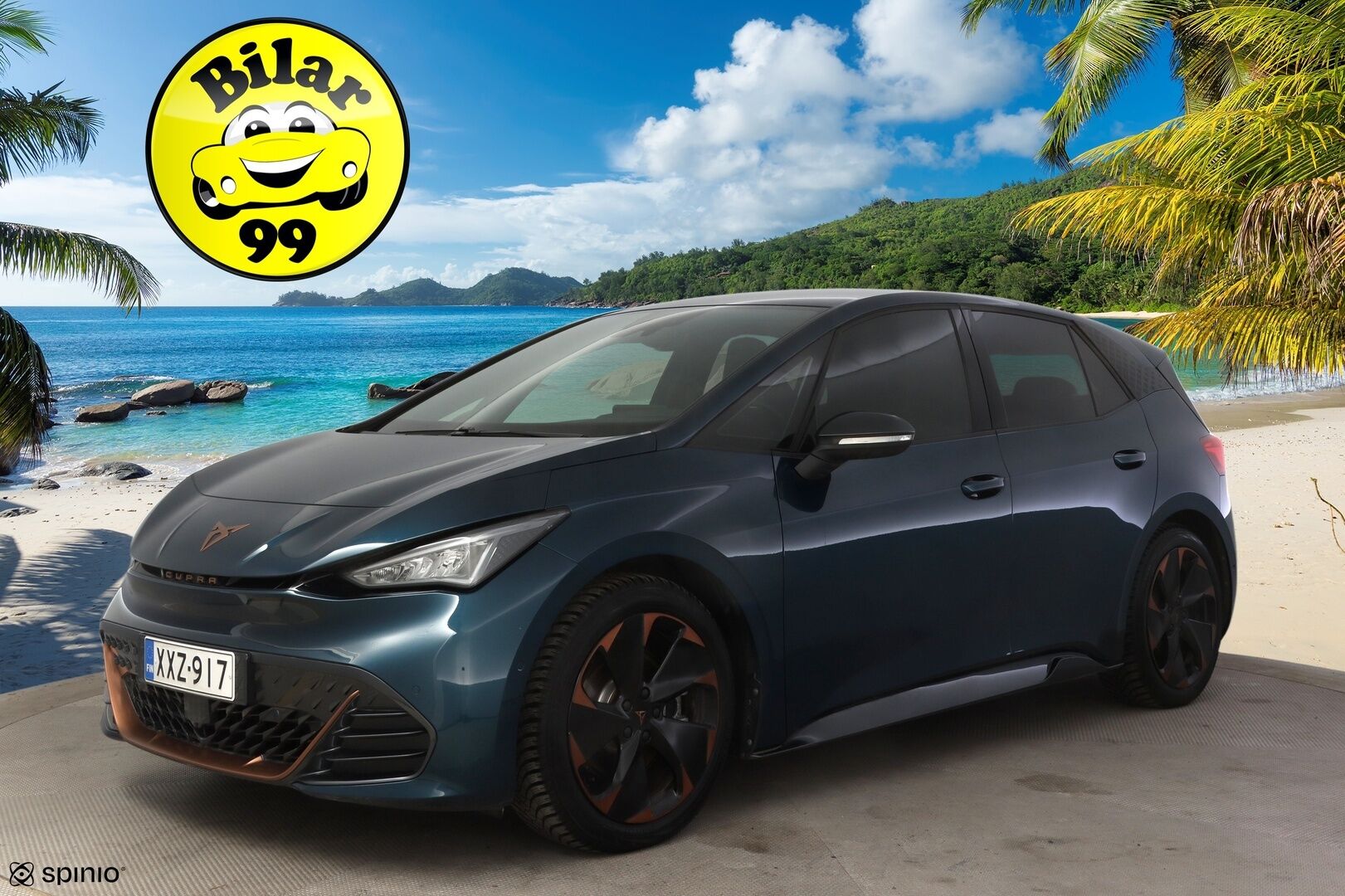 CUPRA Born 2022 e-Boost 170 kW 77 kWh * Lämpöpumppu / HUD / ACC / BLIS / P-Kamera / Navi * - Vähän ajettu! / 2x Vanteet & Renkaat