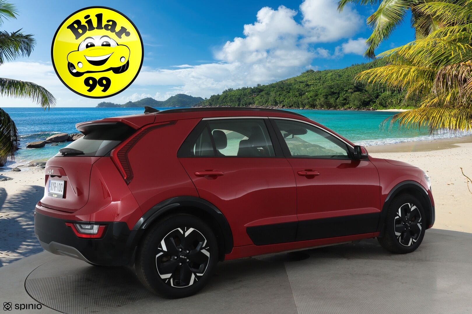 KIA NIRO 2023 Business 64 kWh 204 hv **Adapt.vakkari / Lämpöpumppu / P.kamera / LED / KeylessGo / Digimittaristo / Puolinahat** - Akku kuntotarkastettu / Merkkihuollettu / Kahdet renkaat aluvanteilla / Apple&Android 