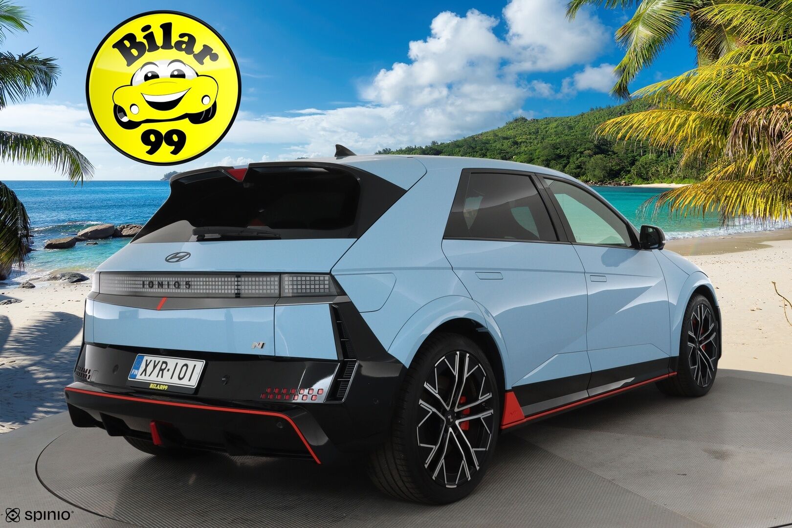 HYUNDAI IONIQ 5 2024 IONIQ 5 N **HUD / Sporttipenkit / Adapt.vakkari / 360.kamera / KeylessGo / Lämpöpumppu** - 2,99 % KORKOTARJOUS TÄHÄN AUTOON - Akku kuntotarkastettu / Bose / LED / Apple&Android / Digimittaristo 
