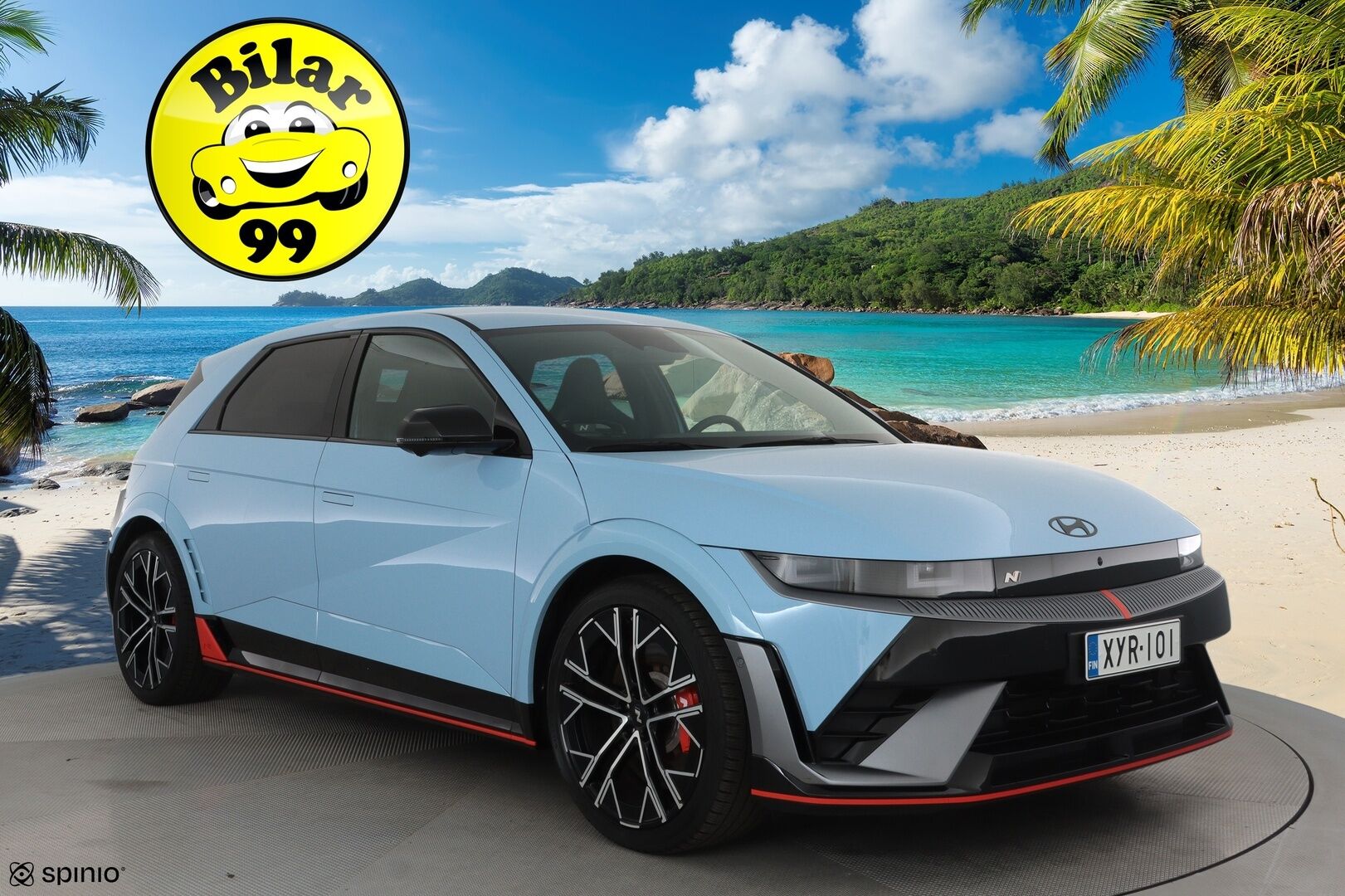HYUNDAI IONIQ 5 2024 IONIQ 5 N **HUD / Sporttipenkit / Adapt.vakkari / 360.kamera / KeylessGo / Lämpöpumppu** - 2,99 % KORKOTARJOUS TÄHÄN AUTOON - Akku kuntotarkastettu / Bose / LED / Apple&Android / Digimittaristo 