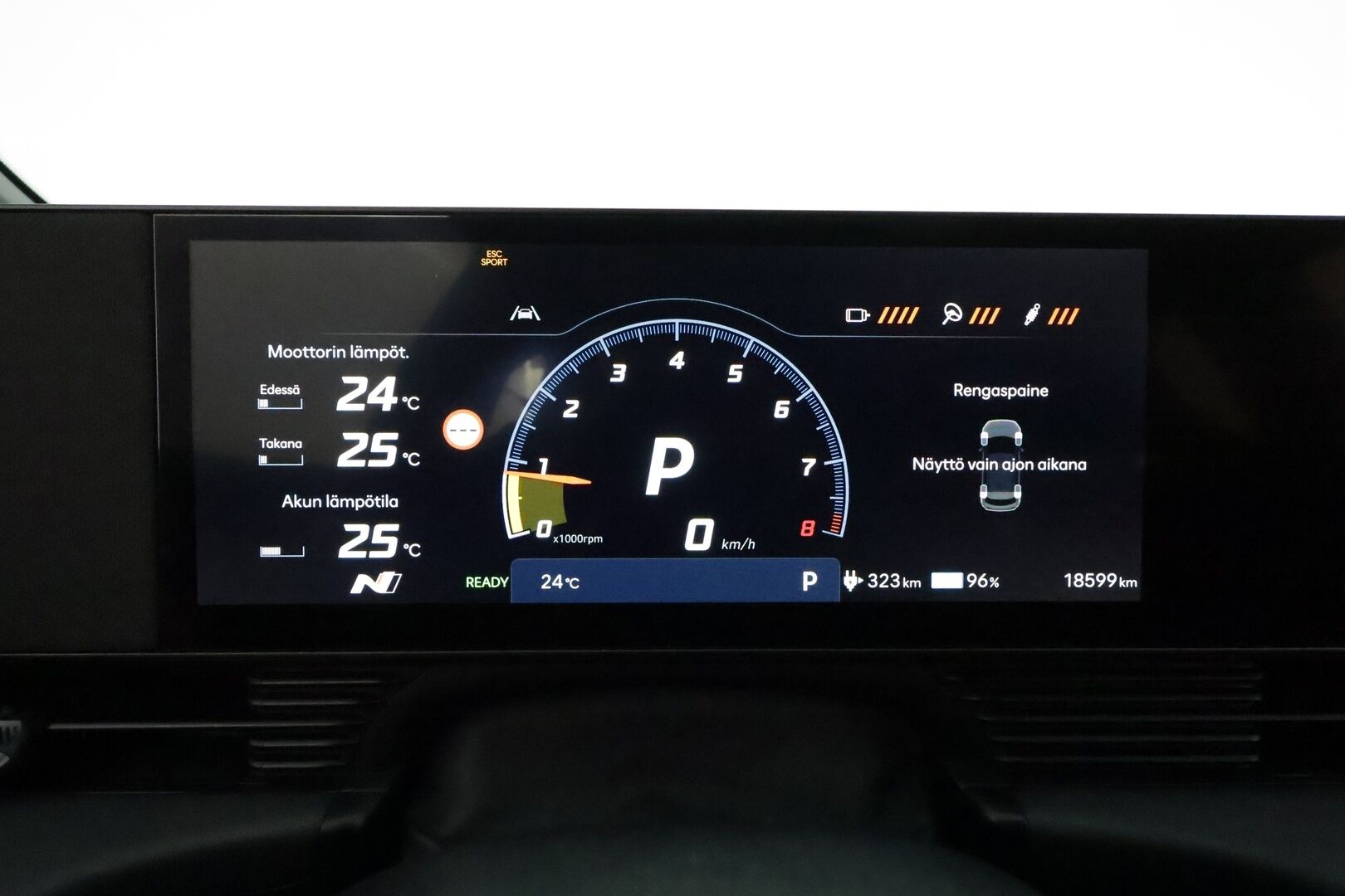 HYUNDAI IONIQ 5 2024 IONIQ 5 N **HUD / Sporttipenkit / Adapt.vakkari / 360.kamera / KeylessGo / Lämpöpumppu** - 2,99 % KORKOTARJOUS TÄHÄN AUTOON - Akku kuntotarkastettu / Bose / LED / Apple&Android / Digimittaristo 