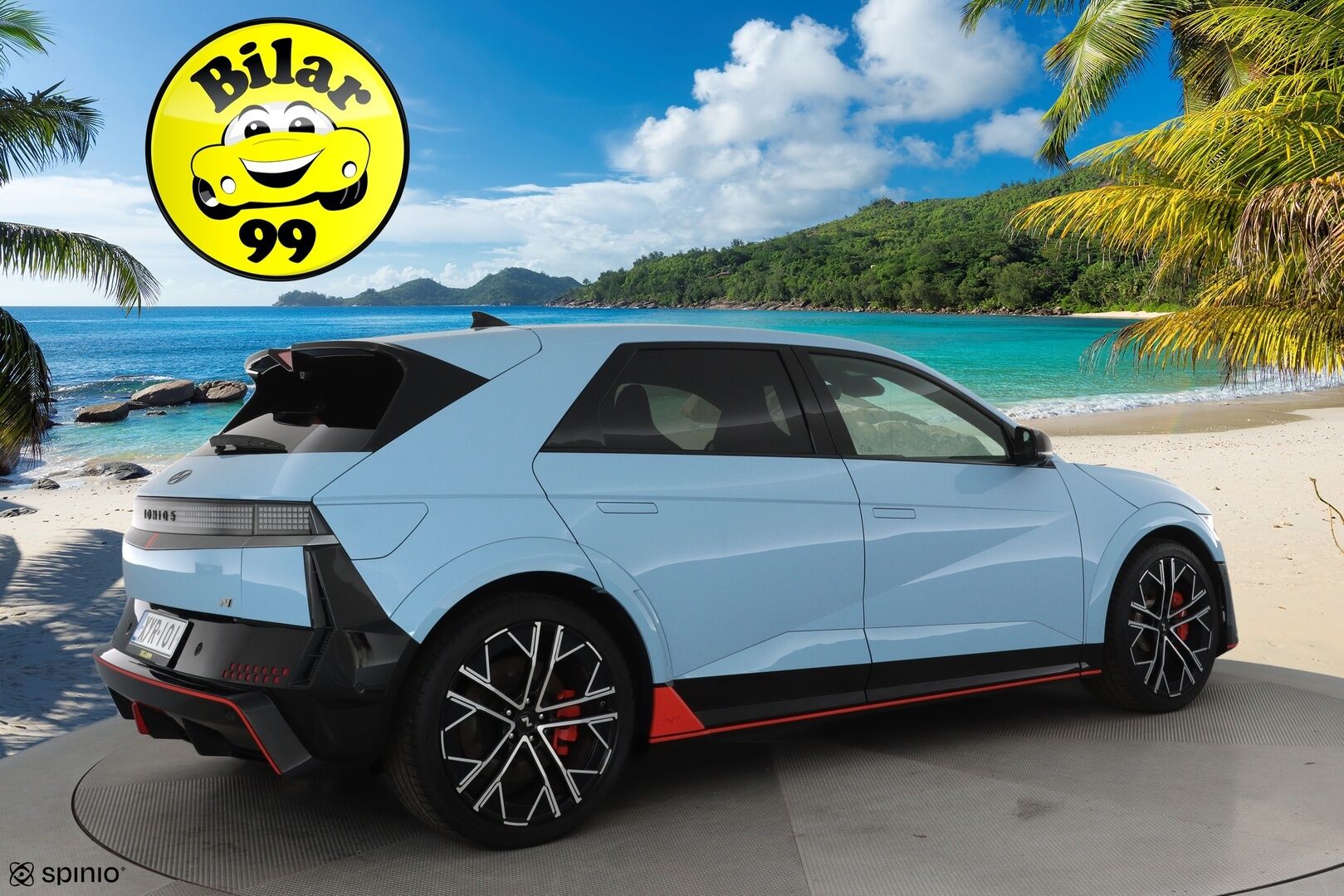 HYUNDAI IONIQ 5 2024 IONIQ 5 N **HUD / Sporttipenkit / Adapt.vakkari / 360.kamera / KeylessGo / Lämpöpumppu** - 2,99 % KORKOTARJOUS TÄHÄN AUTOON - Akku kuntotarkastettu / Bose / LED / Apple&Android / Digimittaristo 