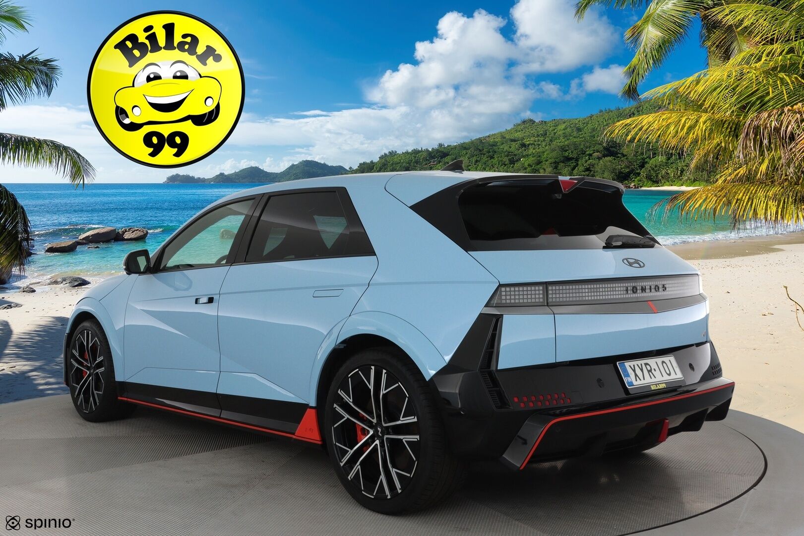 HYUNDAI IONIQ 5 2024 IONIQ 5 N **HUD / Sporttipenkit / Adapt.vakkari / 360.kamera / KeylessGo / Lämpöpumppu** - 2,99 % KORKOTARJOUS TÄHÄN AUTOON - Akku kuntotarkastettu / Bose / LED / Apple&Android / Digimittaristo 