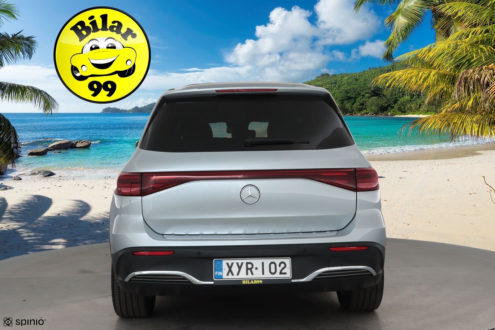 MERCEDES-BENZ EQB 2024 **300 4MATIC AMG Line **Adapt.vakkari / Facelift / HUD / 360° / Muistipenkit / Burmester / KeylessGo** - 3,99 % KORKOTARJOUS TÄHÄN AUTOON - Akku kuntotarkastettu / LED / Navi / Widescreen