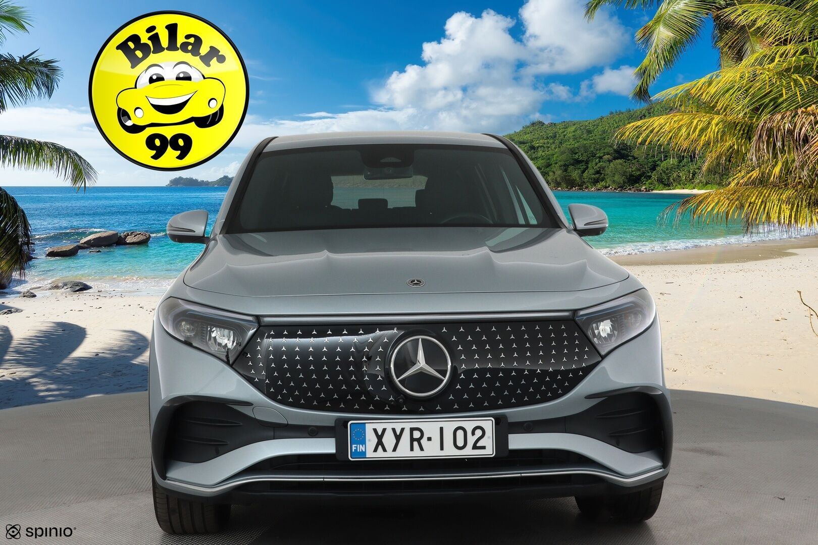 MERCEDES-BENZ EQB 2024 **300 4MATIC AMG Line **Adapt.vakkari / Facelift / HUD / 360° / Muistipenkit / Burmester / KeylessGo** - 3,99 % KORKOTARJOUS TÄHÄN AUTOON - Akku kuntotarkastettu / LED / Navi / Widescreen