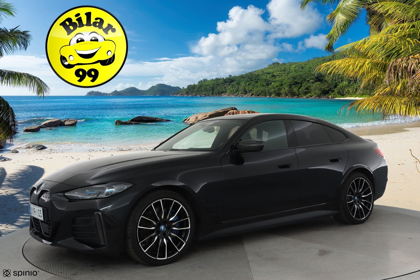BMW I4 M50 2022 **Harman/Kardon / Adapt.Vakkari / Laser-LED / 360° / Sporttipenkki Muistilla / Comfort Access / Navi / Kaistavahti** - 3,99 % KORKOTARJOUS TÄHÄN AUTOON - Akku kuntotarkastettu / 2x Latauskaapelit / Merkkihuollettu! / **HUIPPU KAMOILLA**