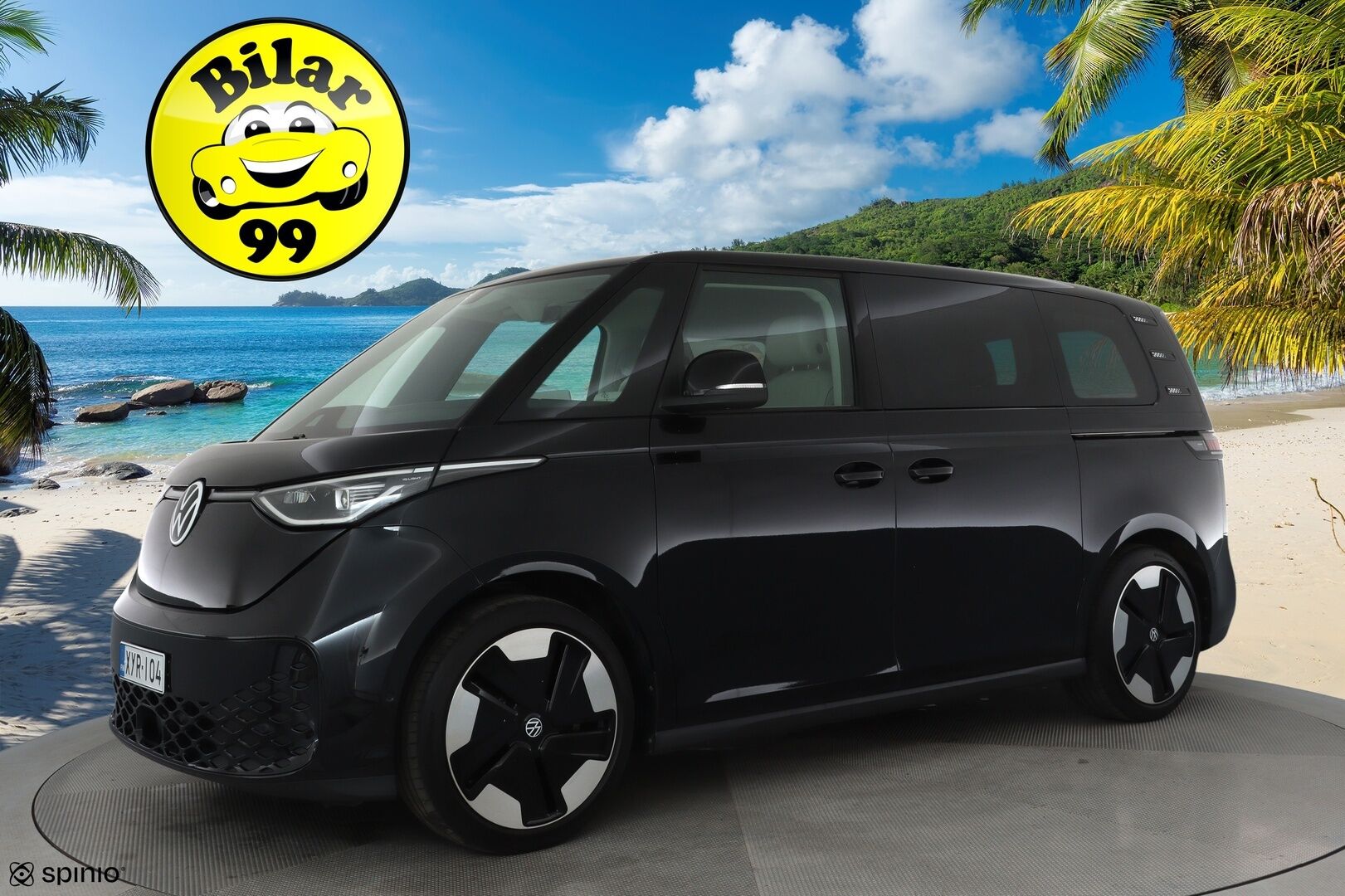 VOLKSWAGEN ID. BUZZ 2023 150kW PRO Business **Adapt.Vakkari / Sähköliukuovet / Matrix-LED / P.kamera / Koukku / Navi / Hierovat Sportpenkit Muistilla / Keyless** - 3,99 % KORKOTARJOUS TÄHÄN AUTOON - Akku kuntotarkastettu / 2x Latauskaapelit / Merkkihuollettu!