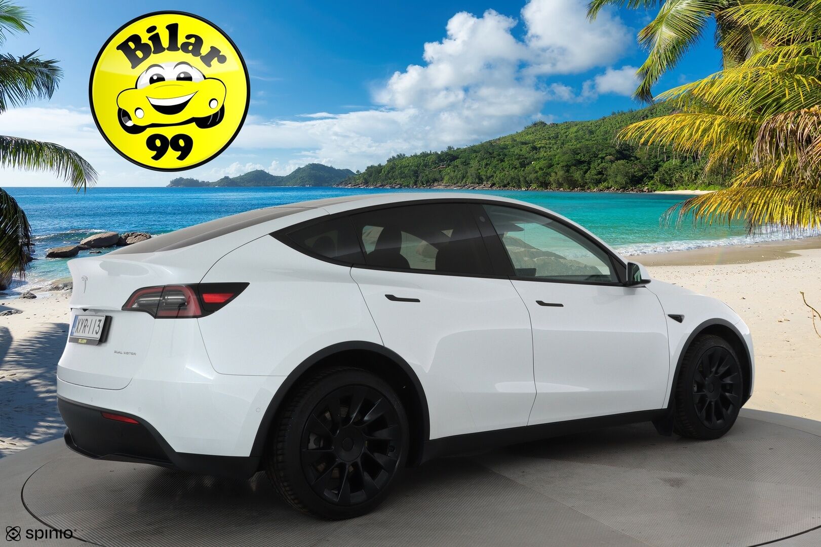 TESLA MODEL Y 2022 Long Range Dual Motor AWD **Lasikatto / Lämpöpumppu / Adapt.Vakkari / Matrix-LED / P. Kamera / Muistipenkki / Navi** - 3,99 % KORKOTARJOUS TÄHÄN AUTOON 31.8. ASTI! - 