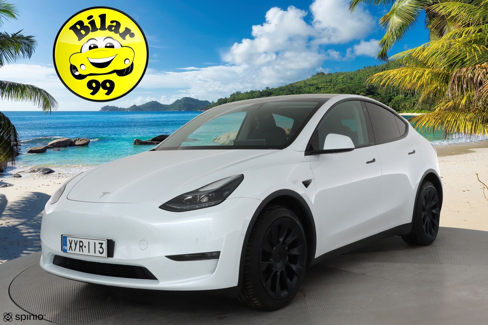 TESLA MODEL Y 2022 Long Range Dual Motor AWD **Lasikatto / Lämpöpumppu / Adapt.Vakkari / Matrix-LED / P. Kamera / Muistipenkki / Navi** - 3,99 % KORKOTARJOUS TÄHÄN AUTOON 31.8. ASTI! - 