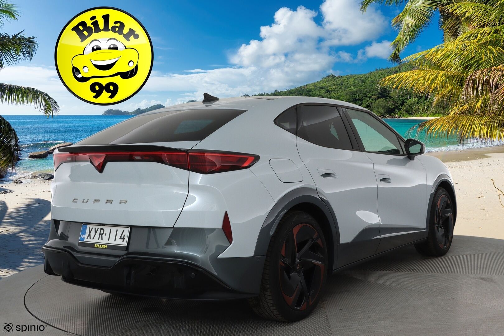 CUPRA TAVASCAN 2024 VZ Adrenaline **HUD / Panorama / Adapt.vakkari / Matrix LED / Lämpöpumppu / Navi / Muistipenkit** - 3,99 % KORKOTARJOUS TÄHÄN AUTOON 31.8. ASTI! - Sporttipenkit / Nahka-Alcantara / Digimittaristo / Penkinlämmittimet takana / Ratin lämmitin / 360.kamera