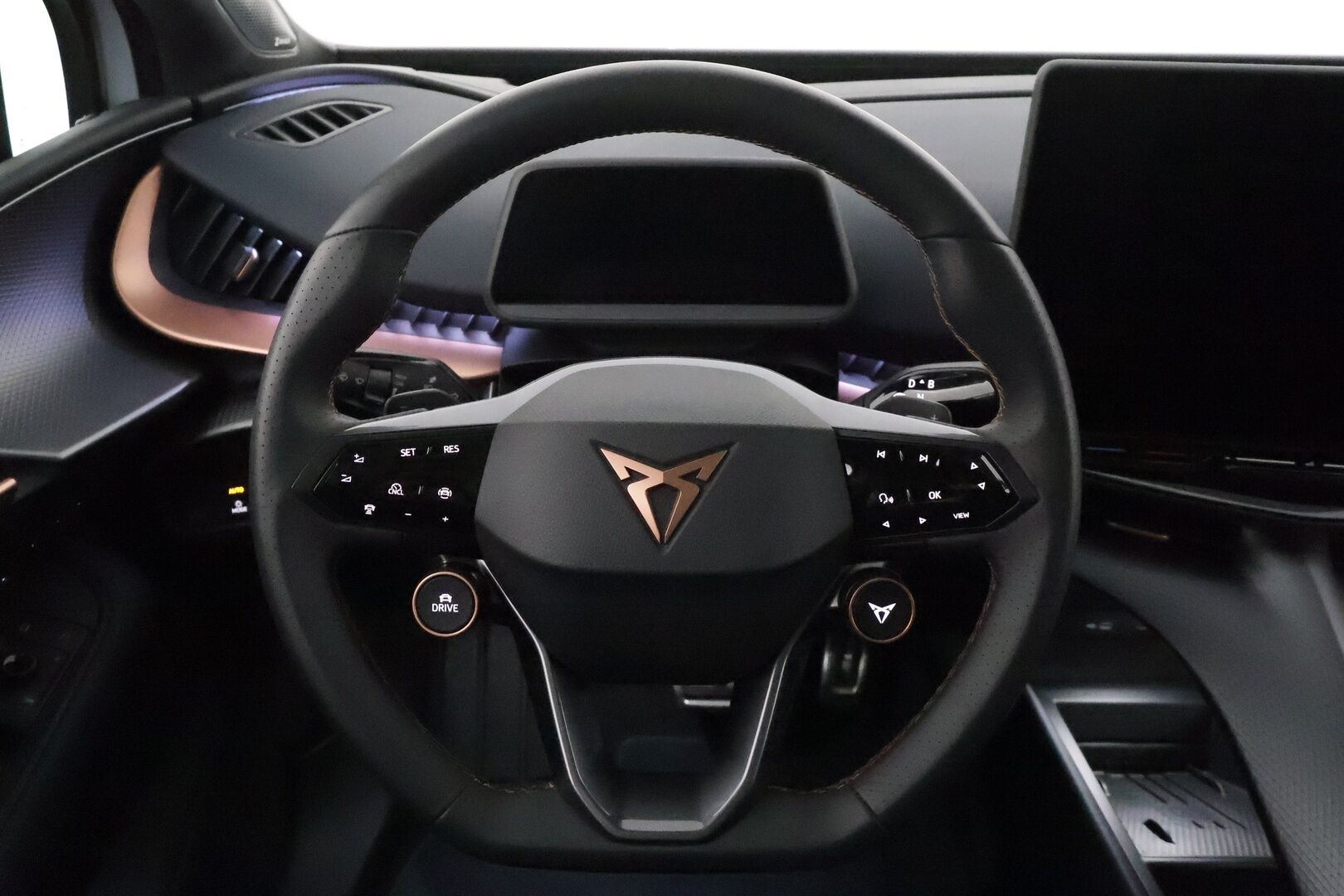 CUPRA TAVASCAN 2024 VZ Adrenaline **HUD / Panorama / Adapt.vakkari / Matrix LED / Lämpöpumppu / Navi / Muistipenkit** - 3,99 % KORKOTARJOUS TÄHÄN AUTOON 31.8. ASTI! - Sporttipenkit / Nahka-Alcantara / Digimittaristo / Penkinlämmittimet takana / Ratin lämmitin / 360.kamera