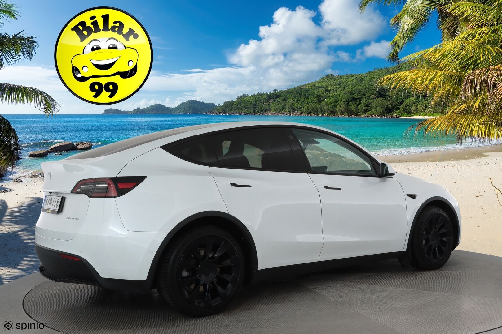 TESLA MODEL Y 2021 Long Range Dual Motor AWD **Lasikatto / Lämpöpumppu / Adapt.Vakkari / Matrix-LED / P. Kamera / Navi / Keyless** - 3,99 % KORKOTARJOUS TÄHÄN AUTOON 7.9. ASTI! - Kahdet Renkaat