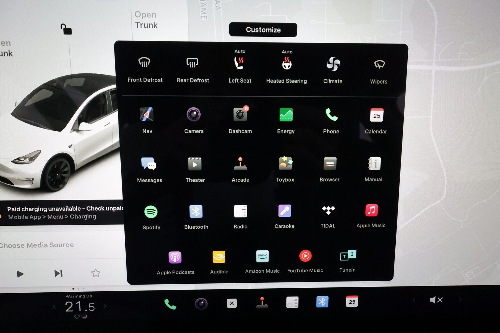 TESLA MODEL Y 2021 Long Range Dual Motor AWD * Vetokoukku / Lasikatto / Lämpöpumppu / ACC / Matrix / P. Kamera / Navi / Keyless * - 2x renkaat ja vanteet / Akku kuntotarkastettu - Osta nyt, maksa vasta ensi vuonna