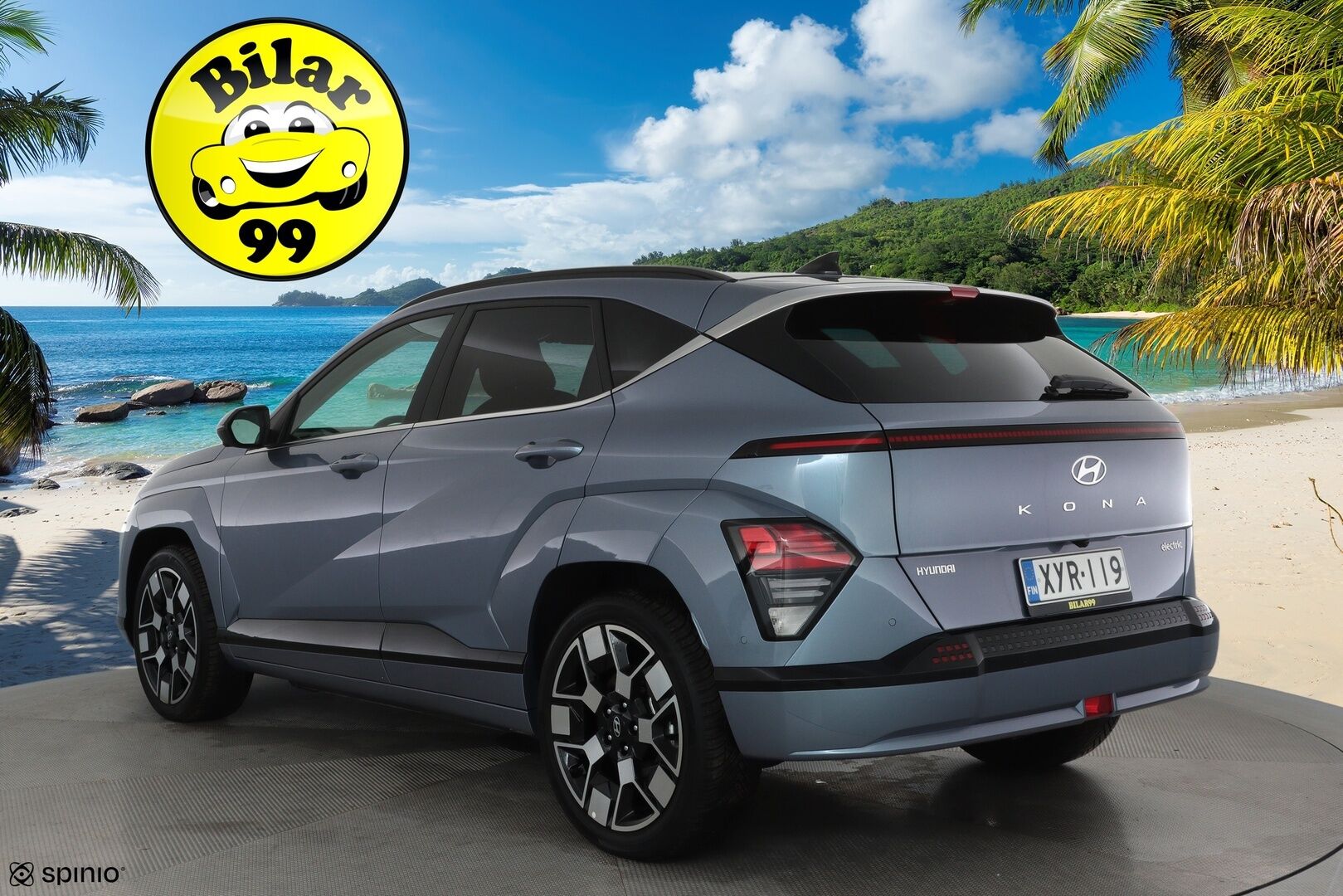 HYUNDAI KONA 2024 65 kWh 217 hv Premium **Adapt.vakkari / HUD / Bose / Lämpöpumppu / Sähköpenkit ilmastoinnilla / LED** - Penkinlämmittimet takana / Muistipenkki / WIdescreen / Ratin lämmitin / KeylessGo / 360.kamera