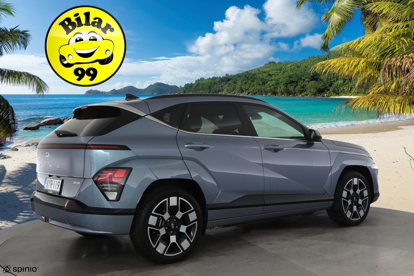 HYUNDAI KONA 2024 65 kWh 217 hv Premium **Adapt.vakkari / HUD / Bose / Lämpöpumppu / Sähköpenkit ilmastoinnilla / LED** - Penkinlämmittimet takana / Muistipenkki / WIdescreen / Ratin lämmitin / KeylessGo / 360.kamera