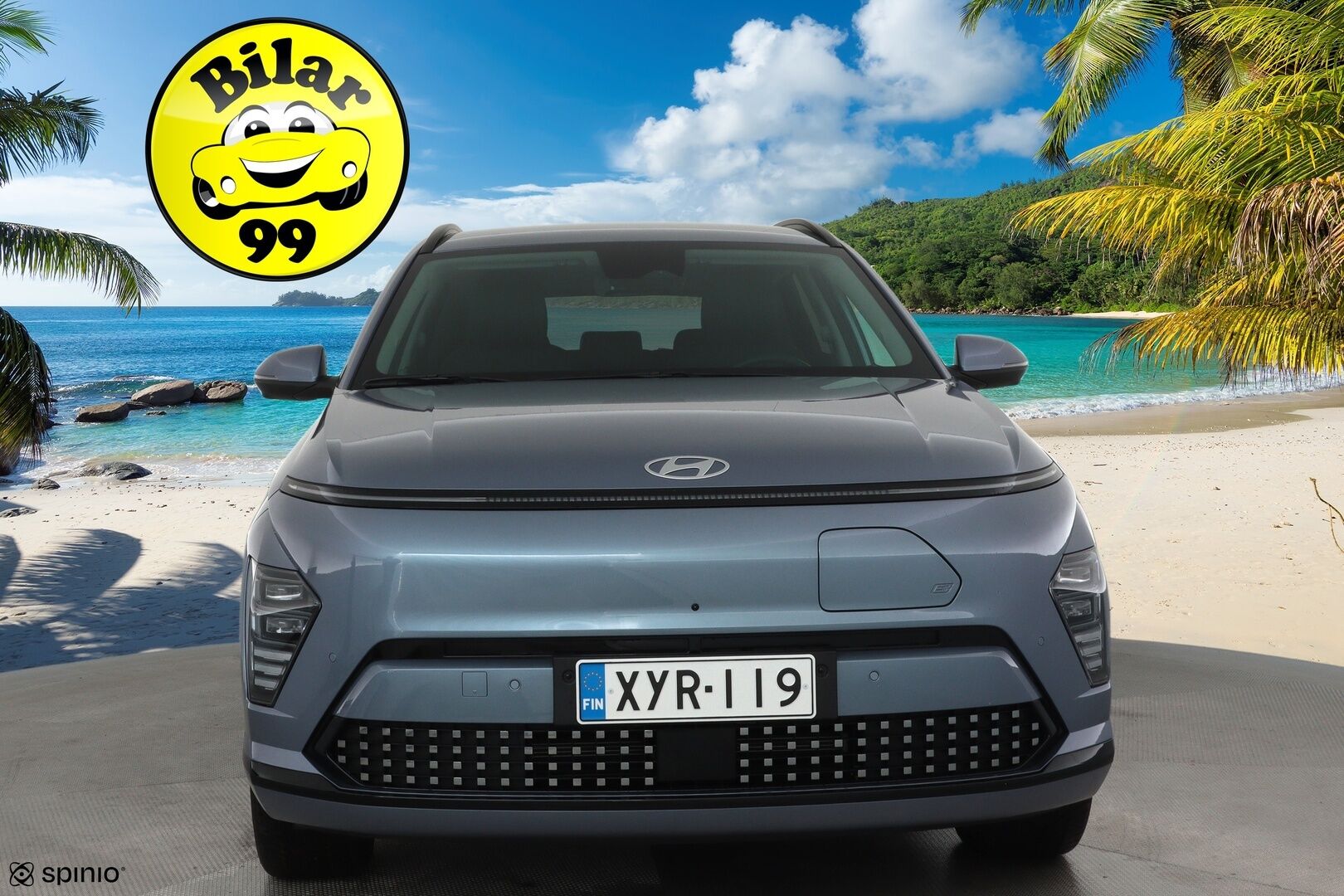 HYUNDAI KONA 2024 65 kWh 217 hv Premium **Adapt.vakkari / HUD / Bose / Lämpöpumppu / Sähköpenkit ilmastoinnilla / LED** - Penkinlämmittimet takana / Muistipenkki / WIdescreen / Ratin lämmitin / KeylessGo / 360.kamera