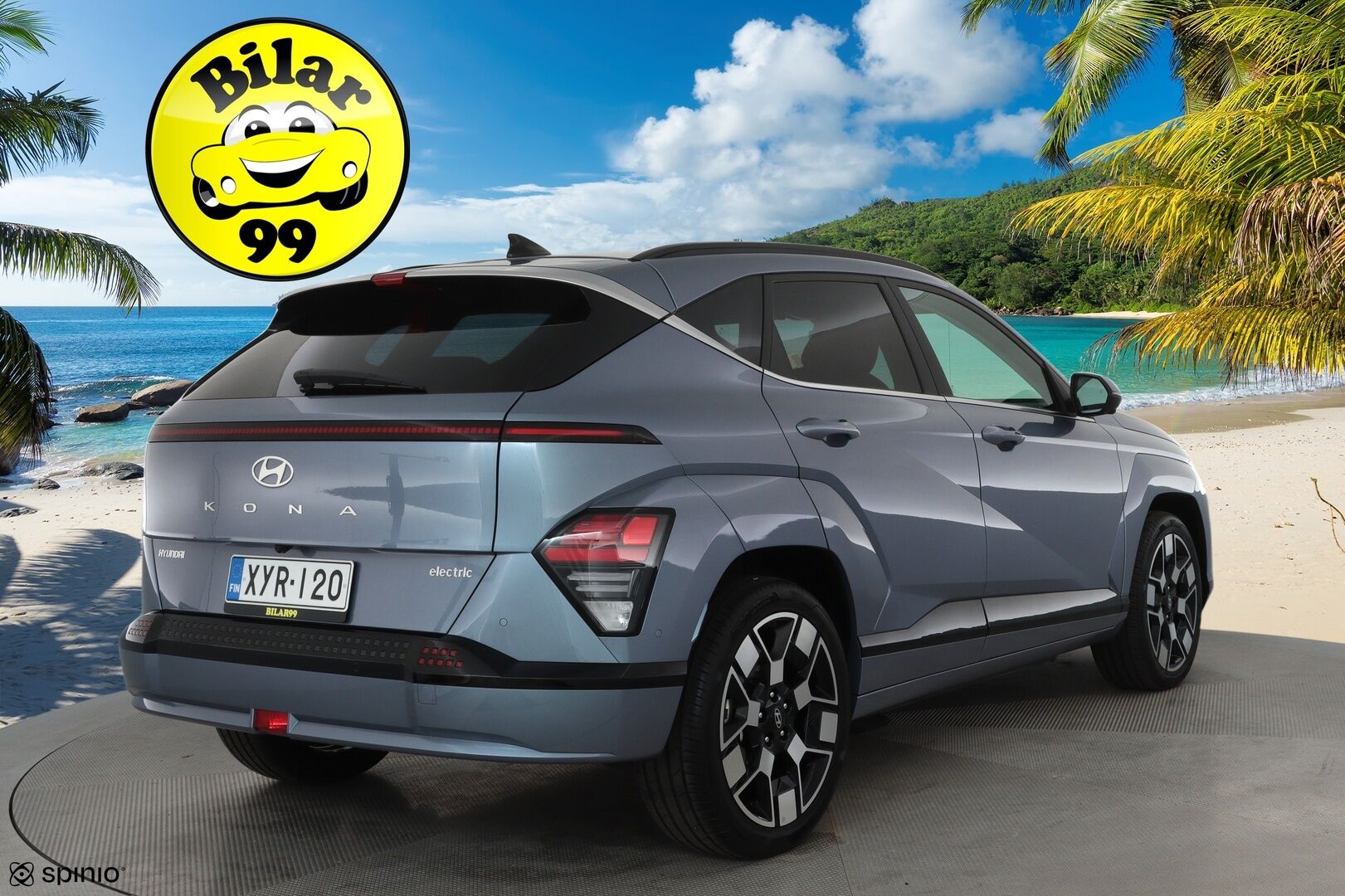 HYUNDAI KONA 2024 65 kWh 217 hv Premium **Adapt.vakkari / HUD / Bose / Lämpöpumppu / Sähköpenkit ilmastoinnilla / LED** - 3,99 % KORKOTARJOUS TÄHÄN AUTOON 31.8. ASTI! - Merkkihuollettu / Muistipenkki / Penkinlämmittimet takana / Ratin lämmitin / KeylessGo / 360.kamera 