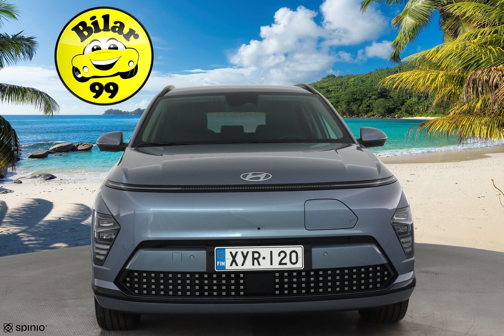 HYUNDAI KONA 2024 65 kWh 217 hv Premium **Adapt.vakkari / HUD / Bose / Lämpöpumppu / Sähköpenkit ilmastoinnilla / LED** - 3,99 % KORKOTARJOUS TÄHÄN AUTOON 31.8. ASTI! - Merkkihuollettu / Muistipenkki / Penkinlämmittimet takana / Ratin lämmitin / KeylessGo / 360.kamera 