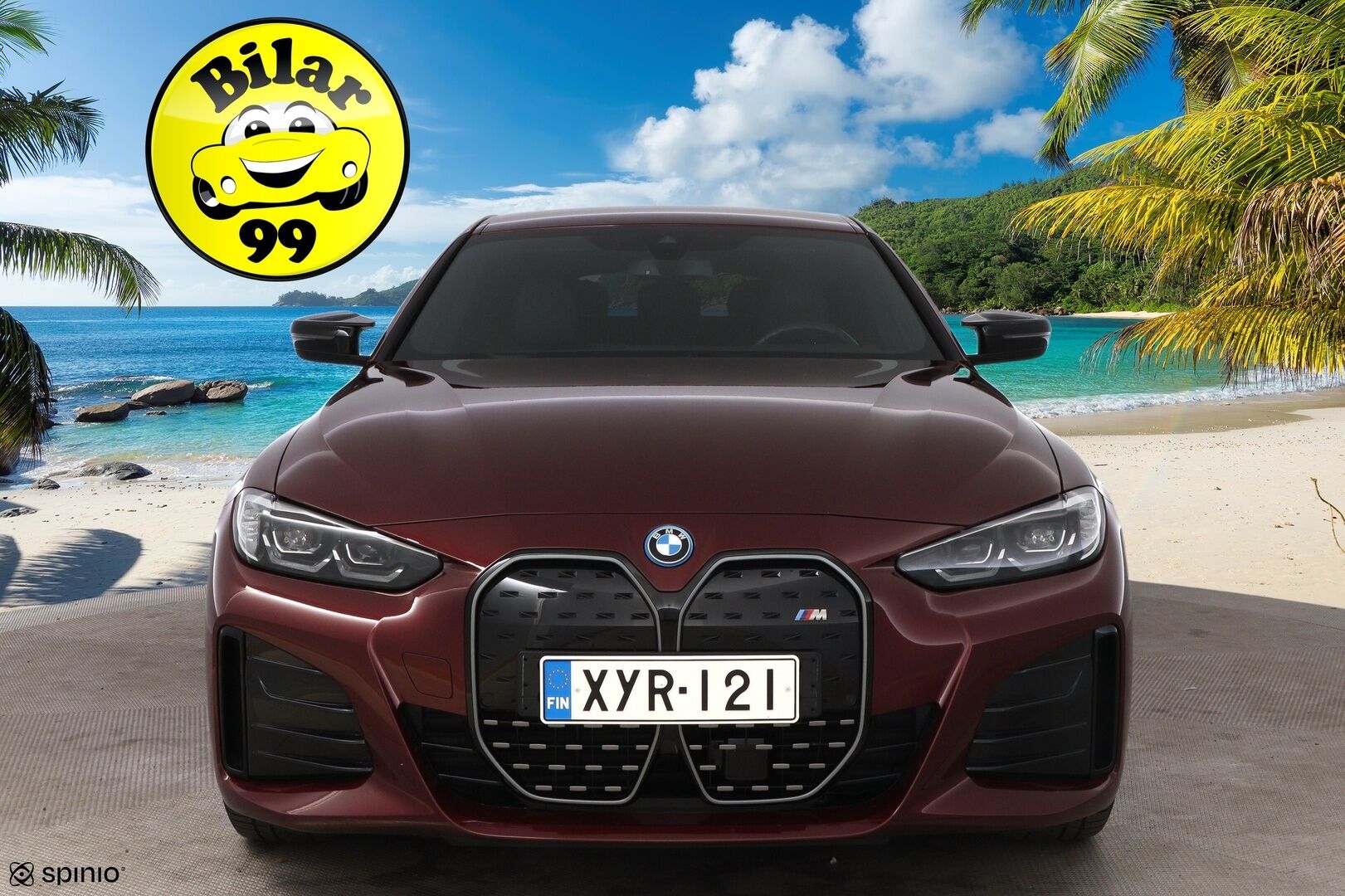 BMW I4 M50 2024 G26 xDrive Gran Coupe - Adapt.Vakkari / Harman&Kardon / HUD / Peruutuskamera / Adapt.LED / Nahka-Alcantara Muistipenkki / Näyttävä!