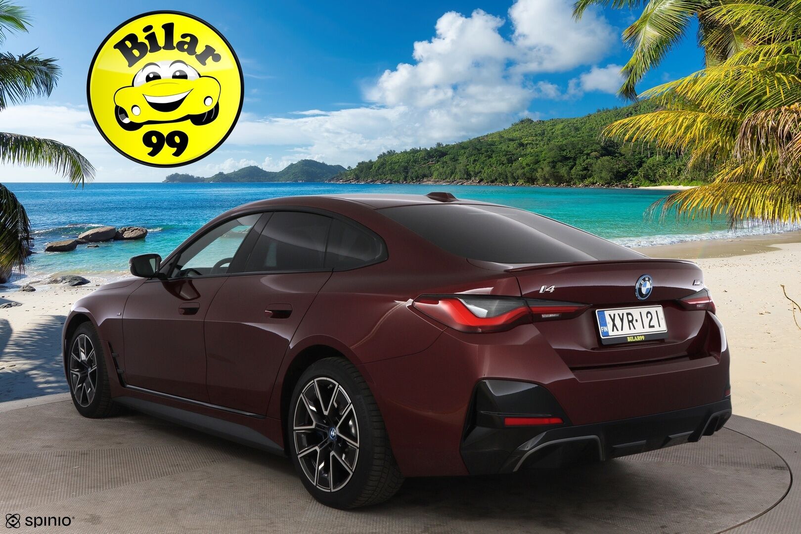 BMW I4 M50 2024 G26 xDrive Gran Coupe - Adapt.Vakkari / Harman&Kardon / HUD / Peruutuskamera / Adapt.LED / Nahka-Alcantara / Muistipenkki / Näyttävä!