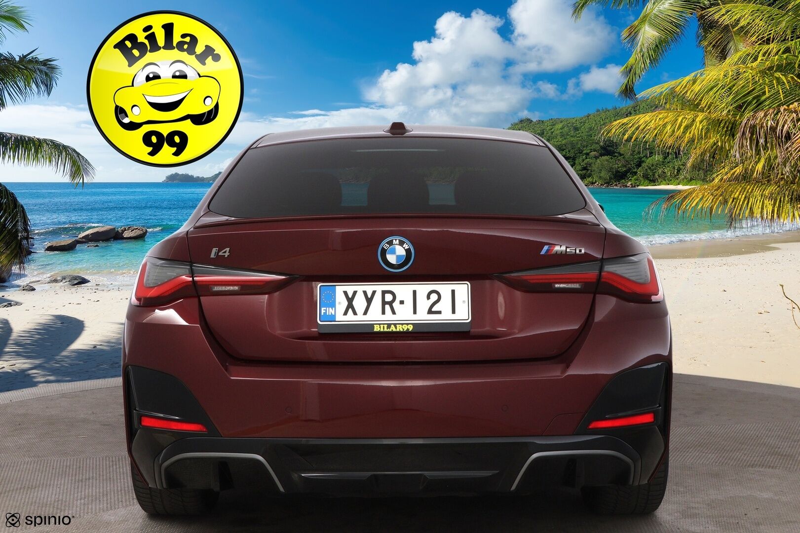 BMW I4 M50 2024 G26 xDrive Gran Coupe - Adapt.Vakkari / Harman&Kardon / HUD / Peruutuskamera / Adapt.LED / Nahka-Alcantara Muistipenkki / Näyttävä!