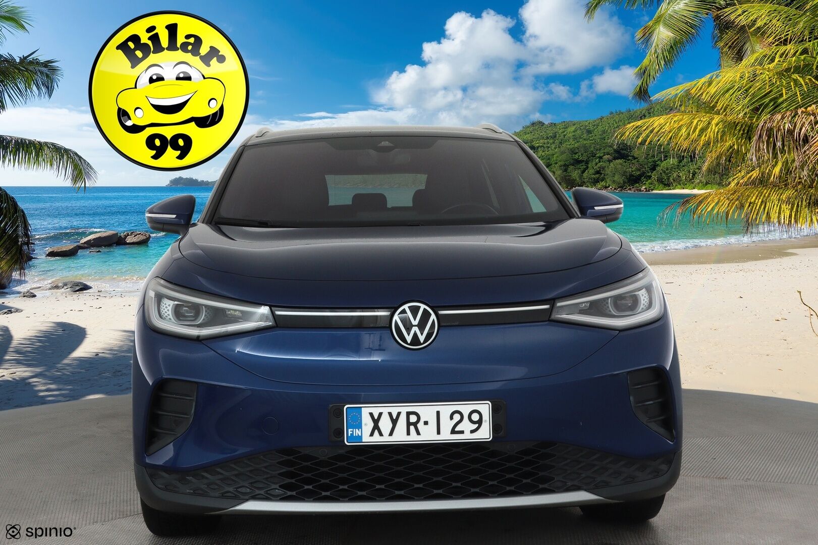 VOLKSWAGEN ID.4 2022 Pro Performance 150 kW **ILP / ACC / Matrix-LED / P.kamera / Navi / Kaistavahti / Nahka-Alcantara** - 2x Latauskaapelit / Merkkihuollettu!