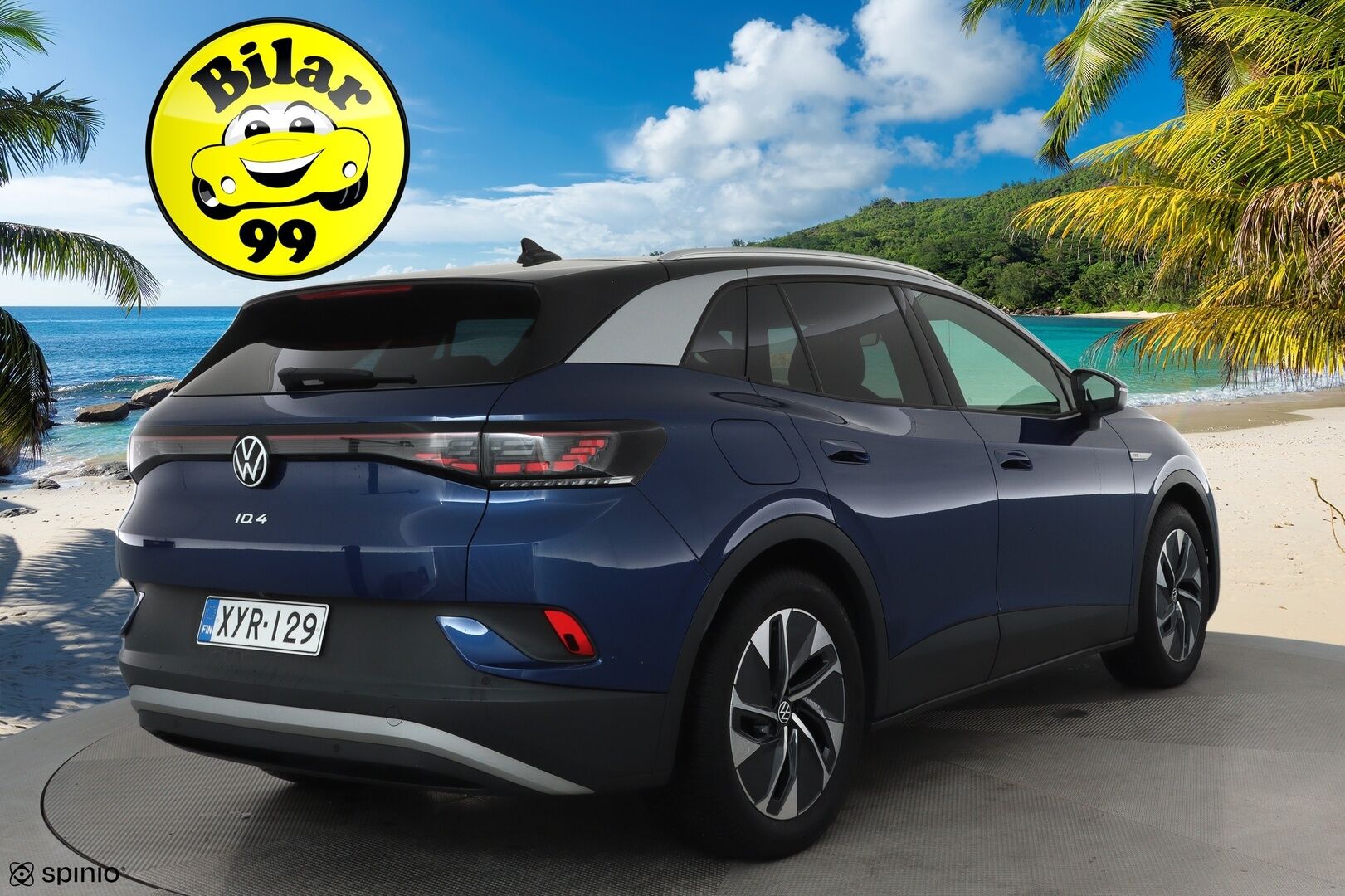VOLKSWAGEN ID.4 2022 Pro Performance 150 kW **ILP / ACC / Matrix-LED / P.kamera / Navi / Kaistavahti / Nahka-Alcantara** - 2x Latauskaapelit / Merkkihuollettu!