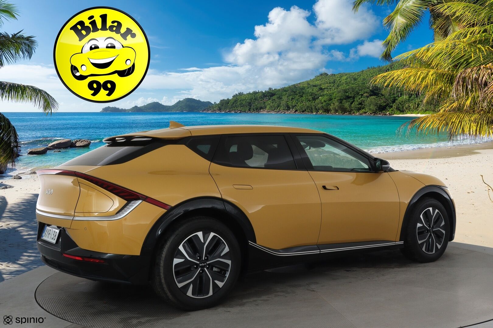 KIA EV6 2023 77,4kWh RWD **ACC / HUD / Meridian / 360° / ILP / Muistipenkki / Ilmastoidut nahat / Navi / LED** - ALV / Merkkihuollettu / Akku kuntotarkastettu / Huippu varusteet! - Osta nyt, maksa vasta ensi vuonna