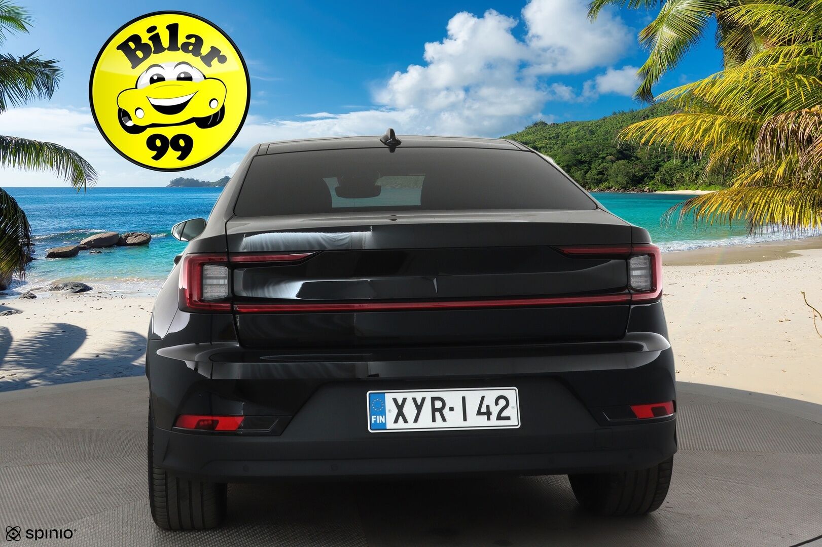 POLESTAR 2 2022 Long Range Dual Motor, 300kW, 78kWh *ACC / 360° / H&K / Muistipenkki / Lasikatto / LED / Navi / ILP* - Tulossa Turkuun / Akku kuntotarkastettu / Kahdet renkaat aluvanteilla / Merkkihuollettu