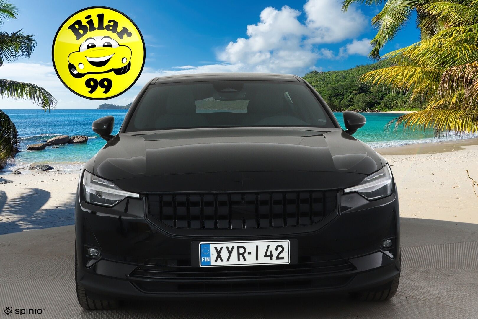 POLESTAR 2 2022 Long Range Dual Motor, 300kW, 78kWh *ACC / 360° / H&K / Muistipenkki / Lasikatto / LED / Navi / ILP* - Kahdet renkaat aluvanteilla / Merkkihuollettu