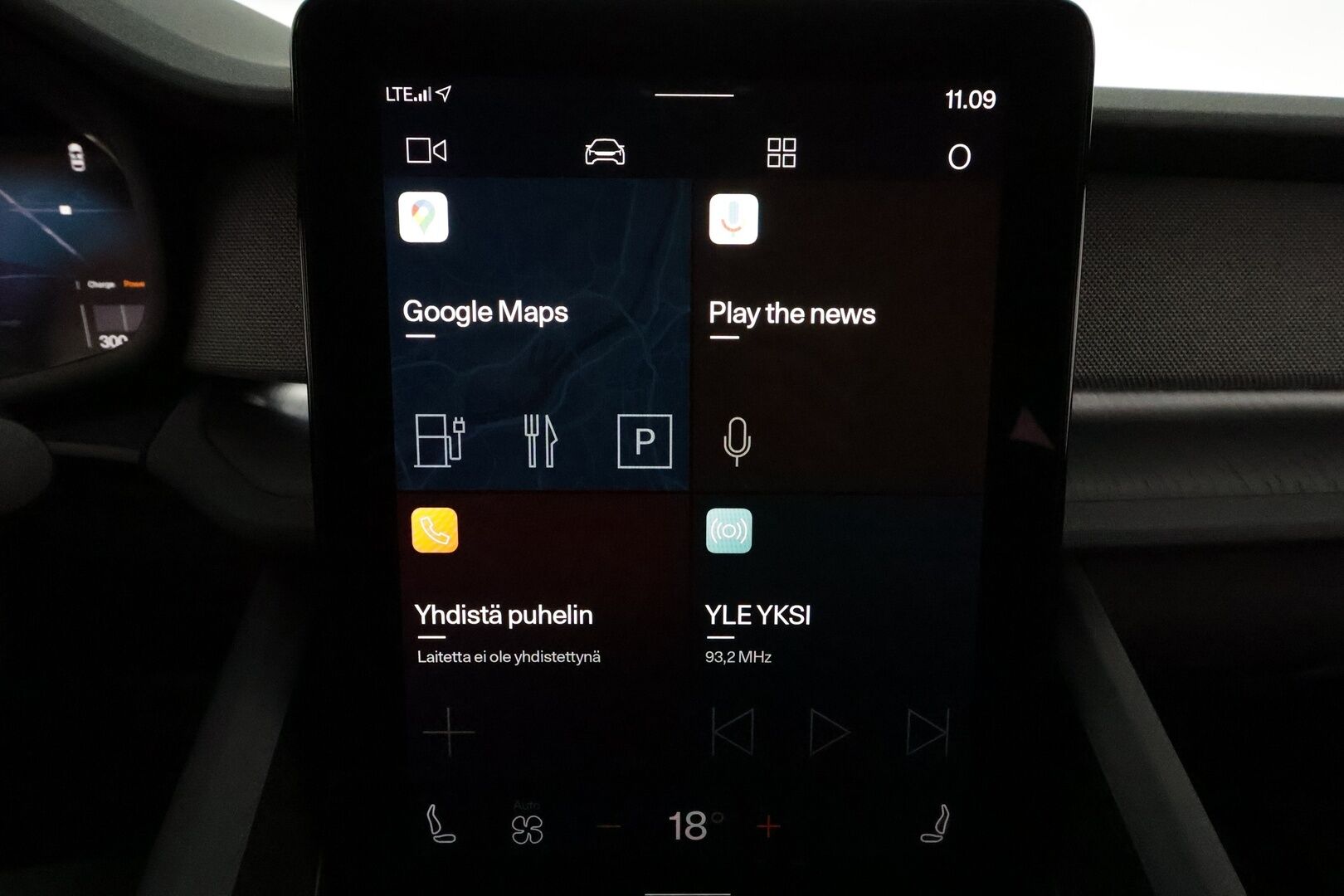 POLESTAR 2 2022 Long Range Dual Motor, 300kW, 78kWh *ACC / 360° / H&K / Muistipenkki / Lasikatto / LED / Navi / ILP* - Tulossa Turkuun / Akku kuntotarkastettu / Kahdet renkaat aluvanteilla / Merkkihuollettu