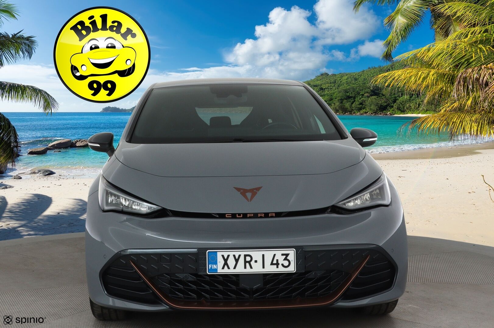 CUPRA BORN 2022 150 kW 58 kWh *Lämpöpumppu / Adapt.vakkari / P.kamera / LED / Keyless / Sporttipenkit / Apple&Android*