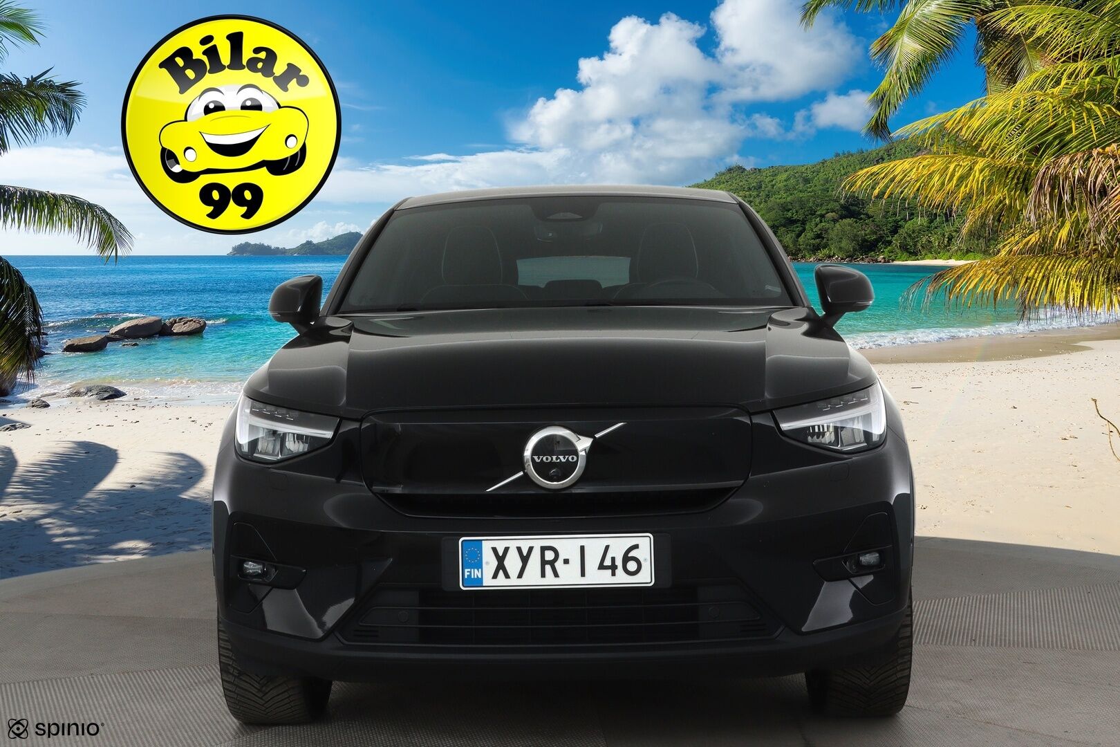 Volvo C40 2023 Recharge Twin motor Ultimate *Koukku / ACC / H&K / ILP / 360° / Muistipenkki / Lasikatto / Navi / Sporttipenkit* - Merkkihuollettu