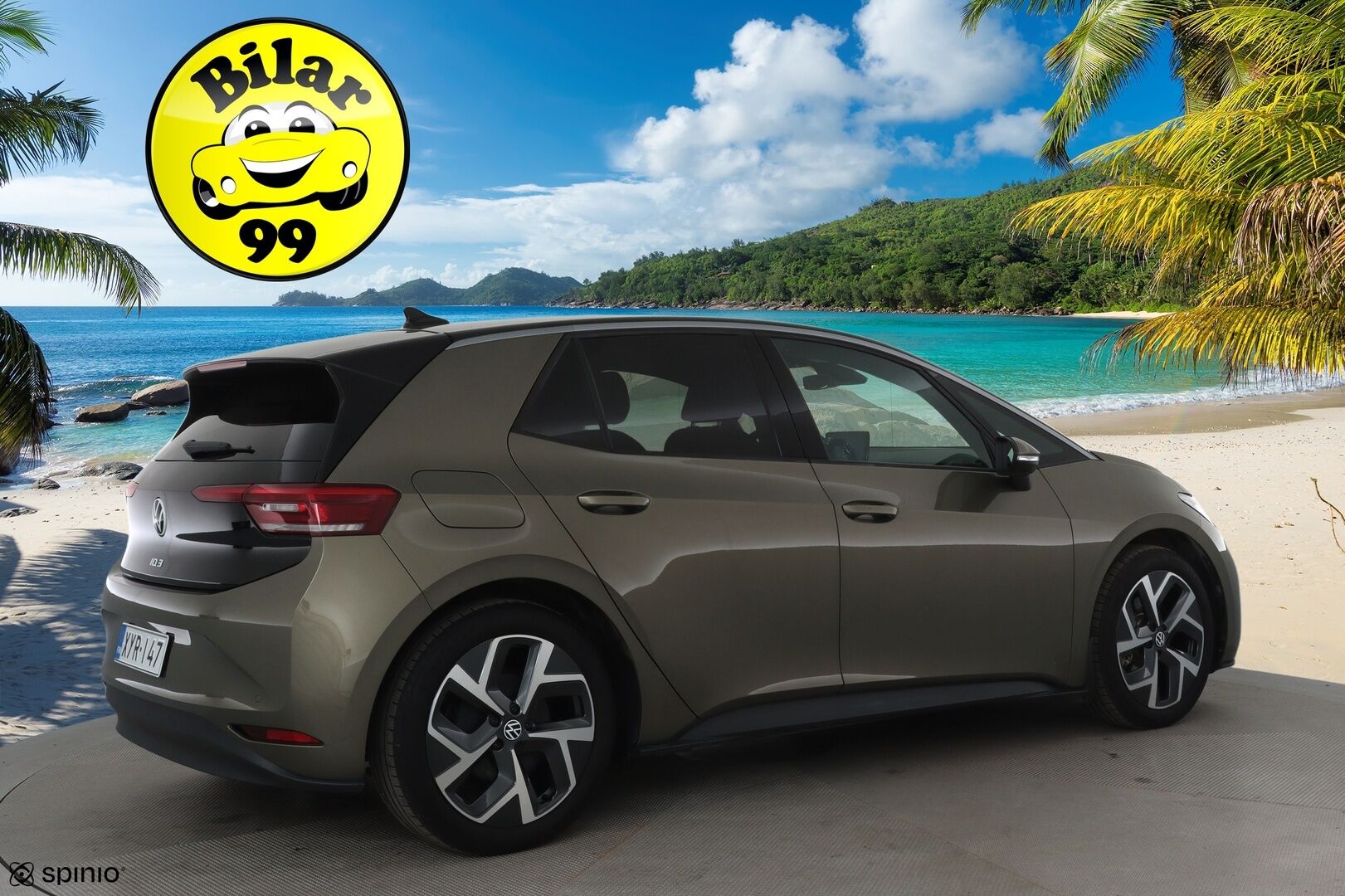 VOLKSWAGEN ID.3 2023 Pro Business 150 kW, akku 58 kWh *ACC / ILP / IQ.Light / Kamera / Navi* - SoH 96,9% / Facelift / ALV / Seuraava huolto 189pv