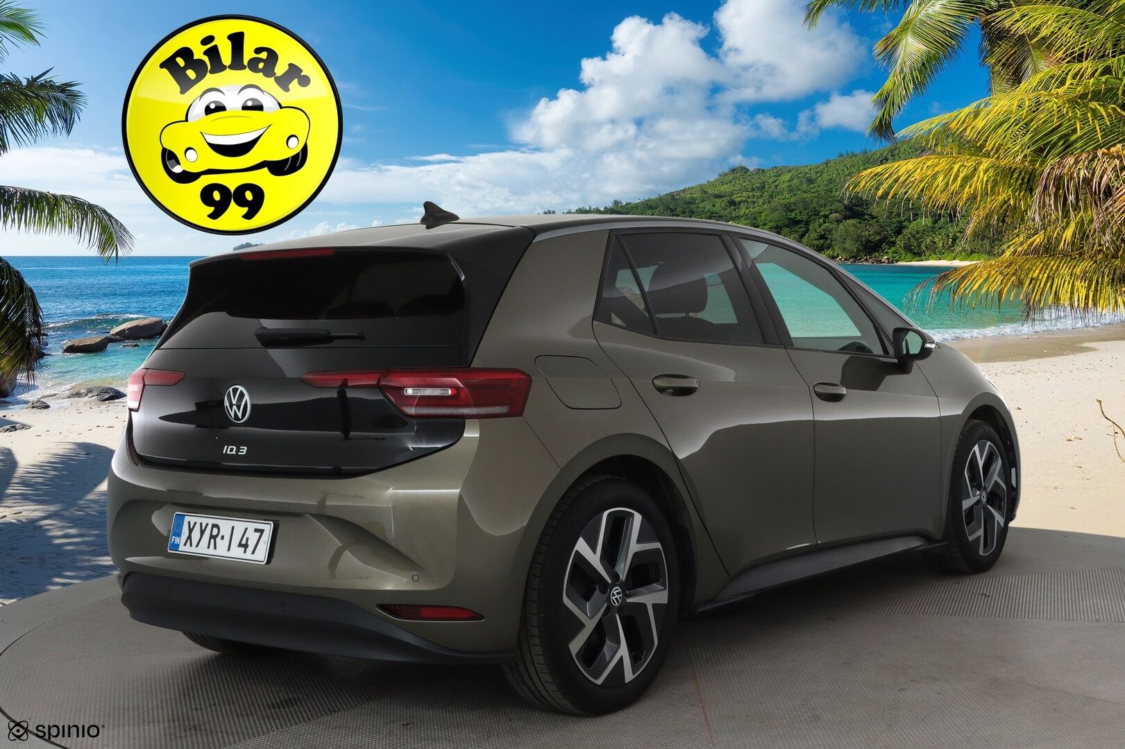 VOLKSWAGEN ID.3 2023 Pro Business 150 kW, akku 58 kWh *ACC / ILP / IQ.Light / Kamera / Navi* - SoH 96,9% / Facelift / ALV / Seuraava huolto 189pv