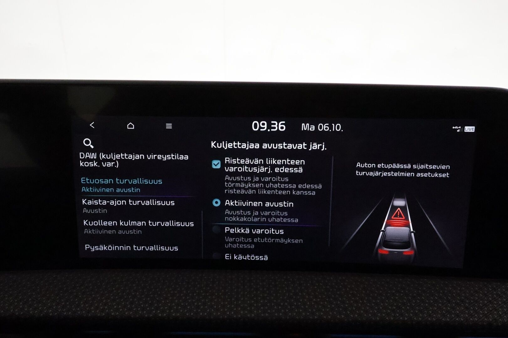 KIA EV6 2022 77,4kWh AWD *ACC / P.kamera / HUD / Meridian / LED / Navi / Widescreen* - Akku kuntotarkastettu / Kahdet renkaat aluvanteilla