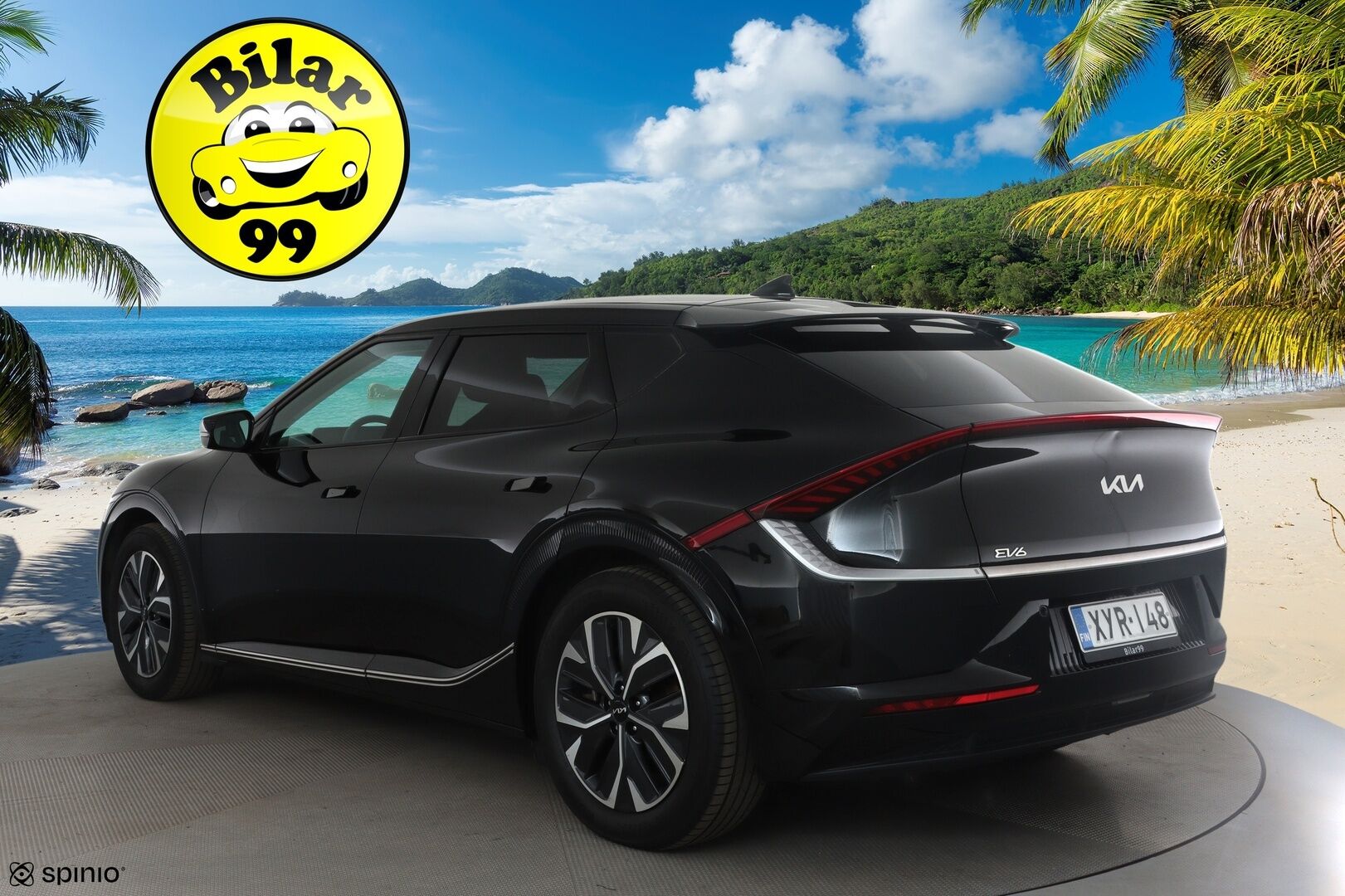KIA EV6 2022 77,4kWh AWD *ACC / P.kamera / HUD / Meridian / LED / Navi / Widescreen* - Akku kuntotarkastettu / Kahdet renkaat aluvanteilla
