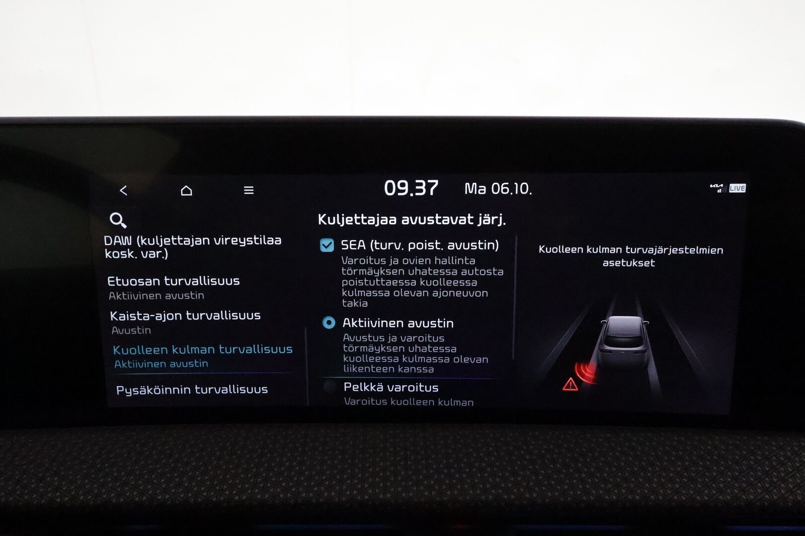 KIA EV6 2022 77,4kWh AWD *ACC / P.kamera / HUD / Meridian / LED / Navi / Widescreen* - Akku kuntotarkastettu / Kahdet renkaat aluvanteilla