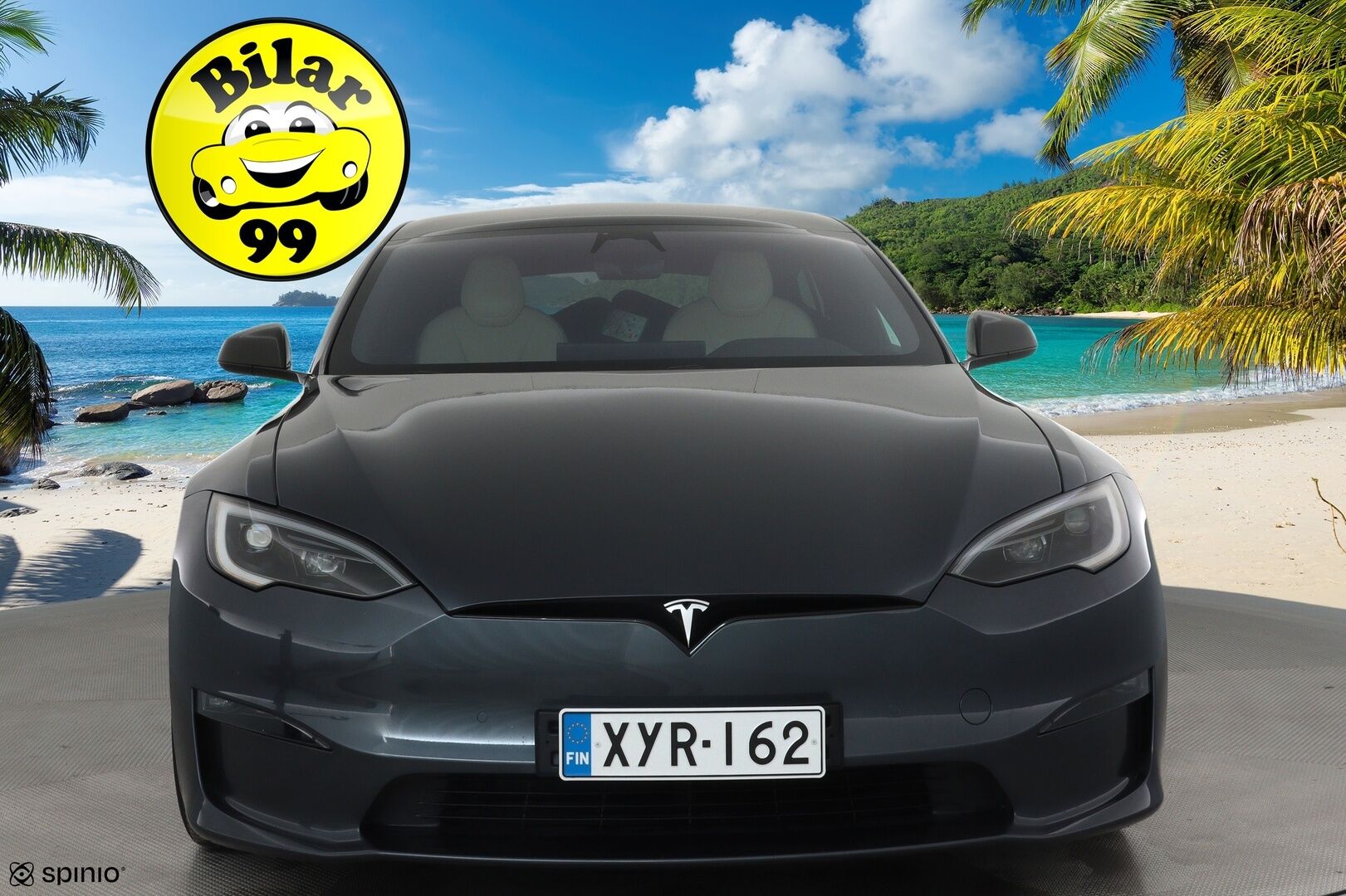 TESLA MODEL S 2023 Long Range * Vetokoukku / Matrix LED / Ilmastoidut Vaaleat Nahat / Peruutuskamera / Lämpöpumppu - Yoke Ratti / Takanäyttö / Premium Audio / Supervarusteet! - HULLU BLACKWEEK KORKOTARJOUS 2,49%