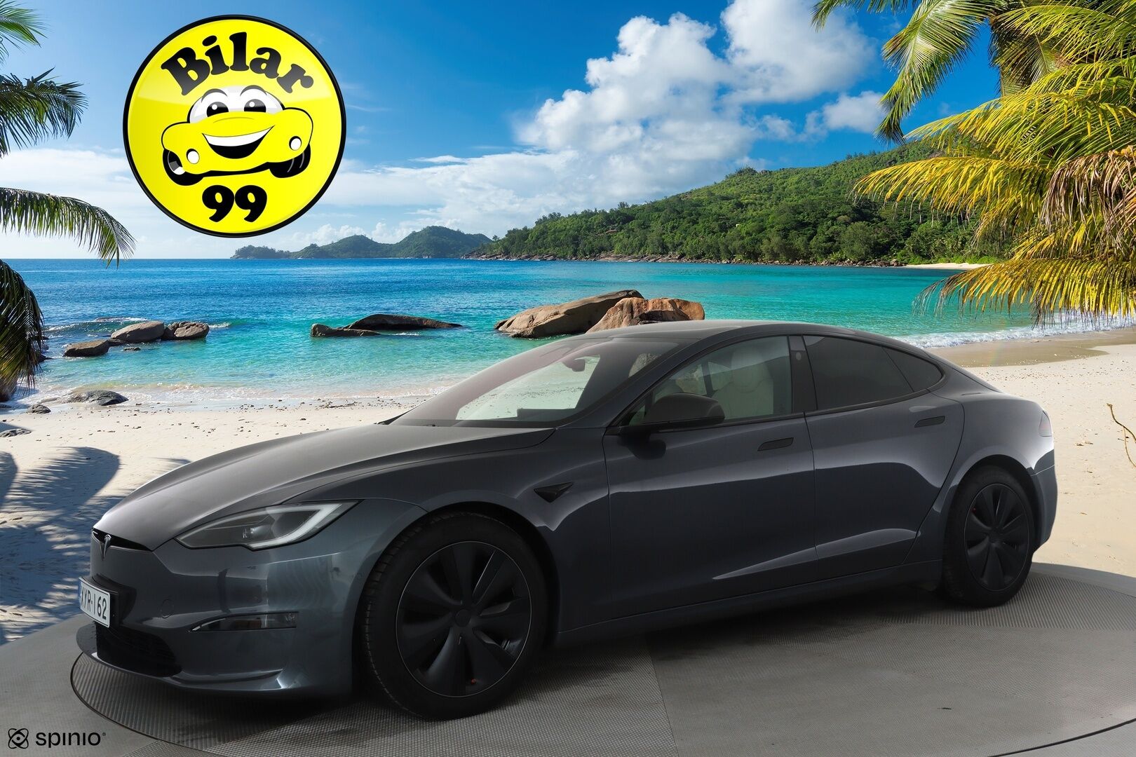 TESLA MODEL S 2023 Long Range * Vetokoukku / Matrix LED / Ilmastoidut Vaaleat Nahat / Peruutuskamera / Lämpöpumppu - 2x Latauskaapelit / Upea Yksilö / Juuri tullut Tampereelle!
