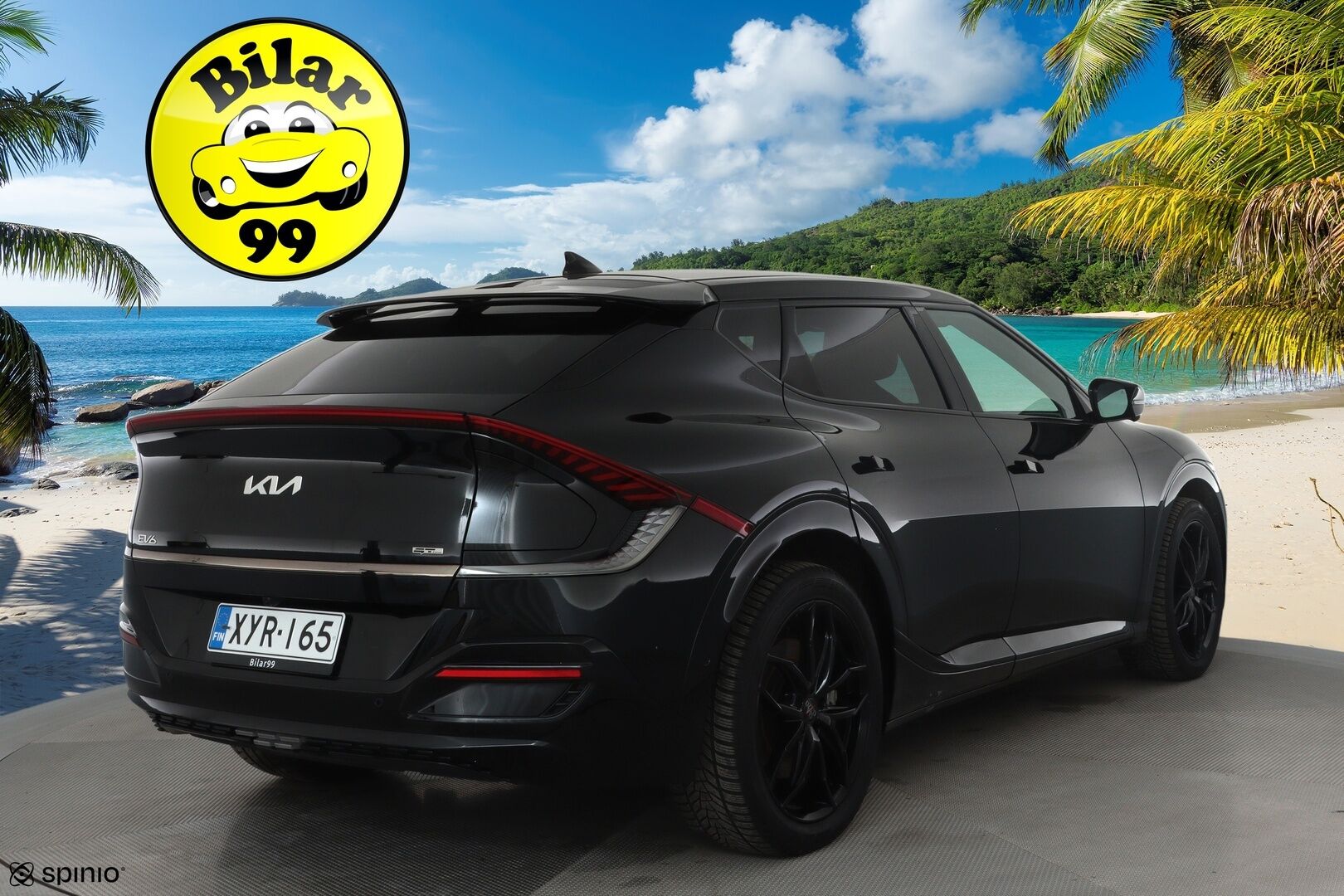 KIA EV6 2024 GT-Line AWD 77 kWh 325hv * ACC / HUD / Muistipenkki / ILP / 360° / Puolinahat / Ilmastoidut penkit / Navi * - Akku kuntotarkastettu SoH 98,7% / Kahdet renkaat aluvanteilla