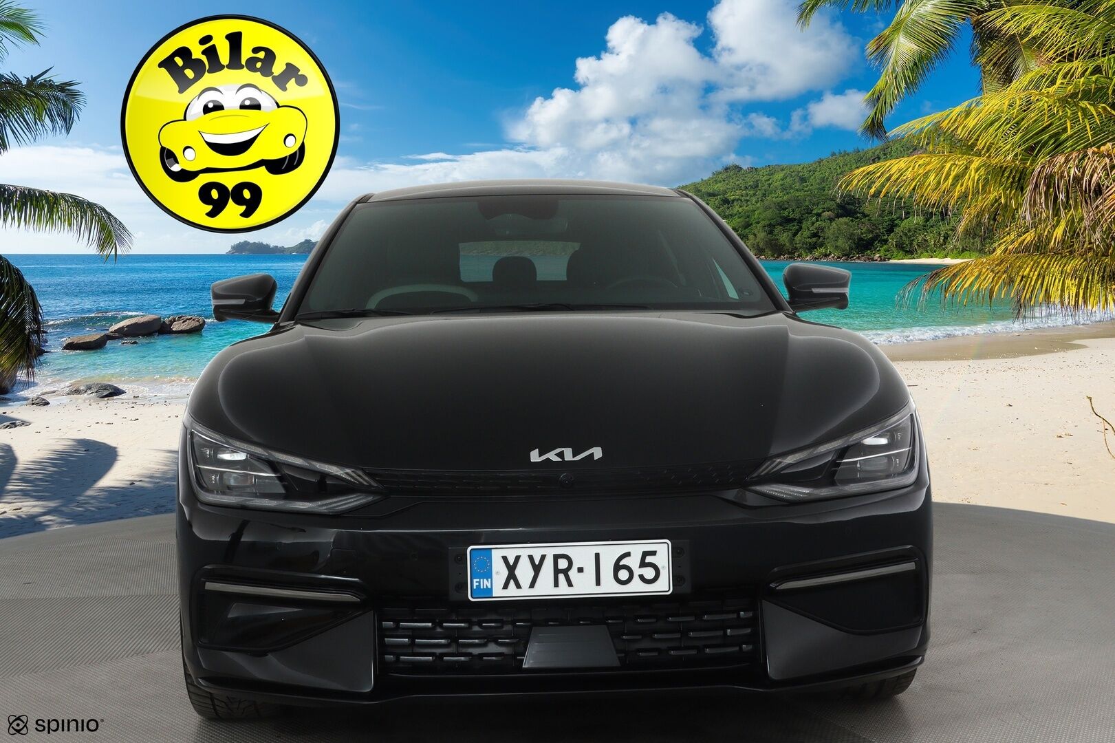 KIA EV6 2024 GT-Line AWD 77 kWh 325hv * ACC / HUD / Muistipenkki / ILP / 360° / Puolinahat / Ilmastoidut penkit / Navi * - Akku kuntotarkastettu SoH 98,7% / Kahdet renkaat aluvanteilla