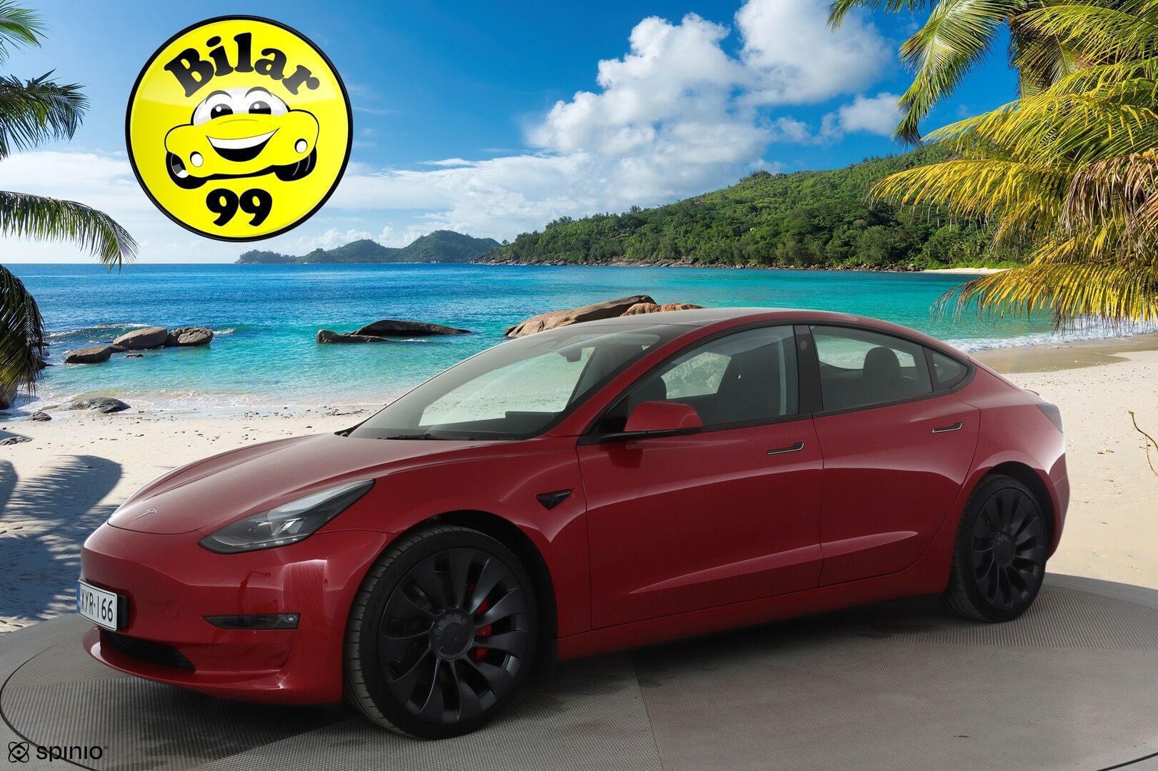 TESLA MODEL 3 2022 Performance * Lasikatto / ILP / ACC / Matrix-LED / P.Kamera / Muistipenkki / Premium Audio / Navi / Kaistavahti * - Akku kuntotarkastettu
