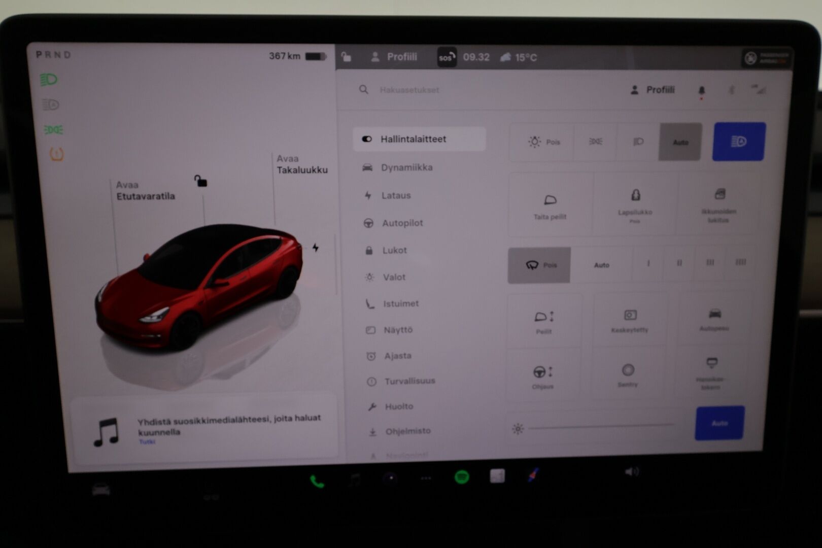 TESLA MODEL 3 2022 Performance * Lasikatto / ILP / ACC / Matrix-LED / P.Kamera / Muistipenkki / Premium Audio / Navi / Kaistavahti * - Akku kuntotarkastettu