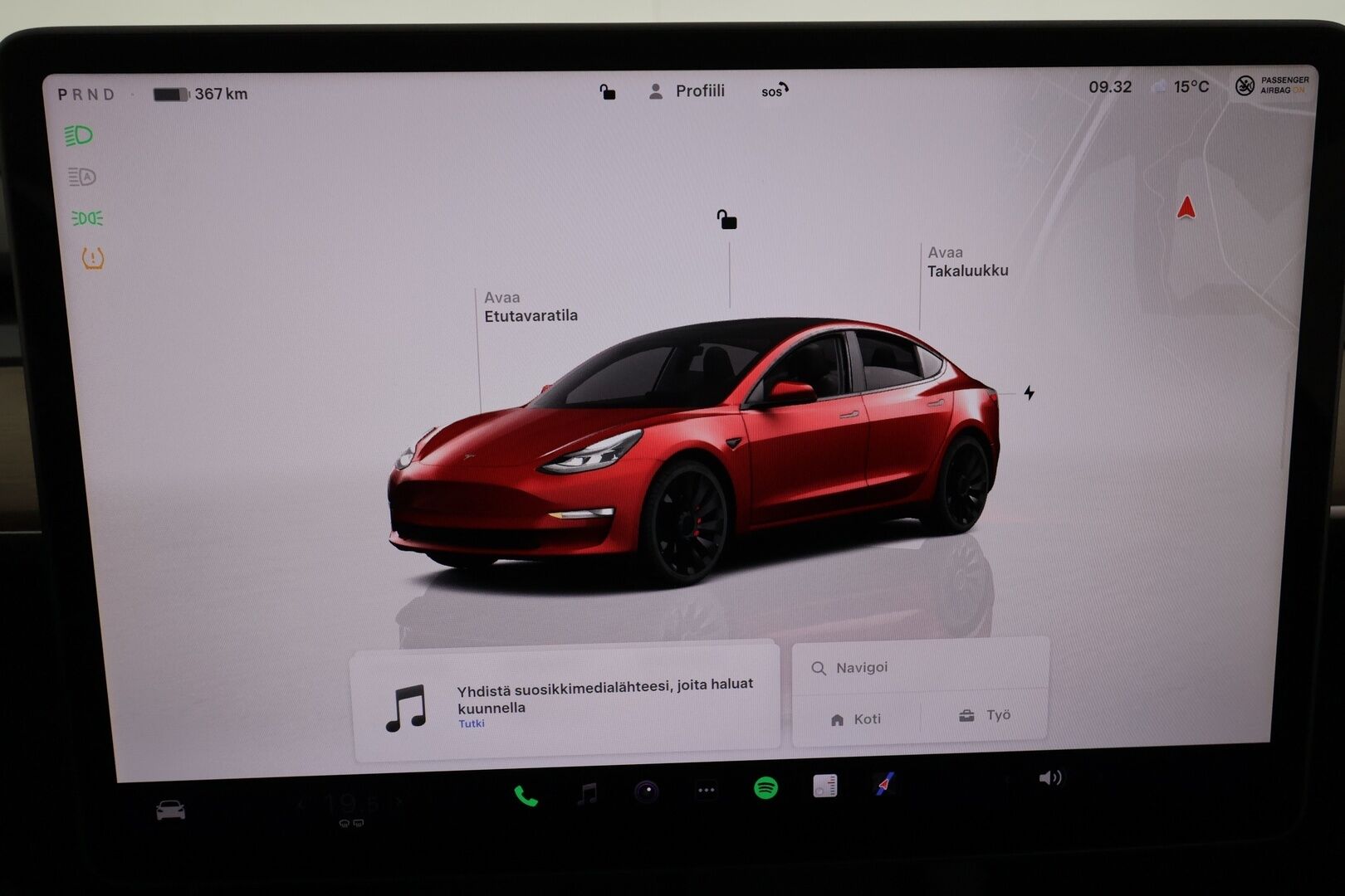 TESLA MODEL 3 2022 Performance * Lasikatto / ILP / ACC / Matrix-LED / P.Kamera / Muistipenkki / Premium Audio / Navi / Kaistavahti * - Akku kuntotarkastettu