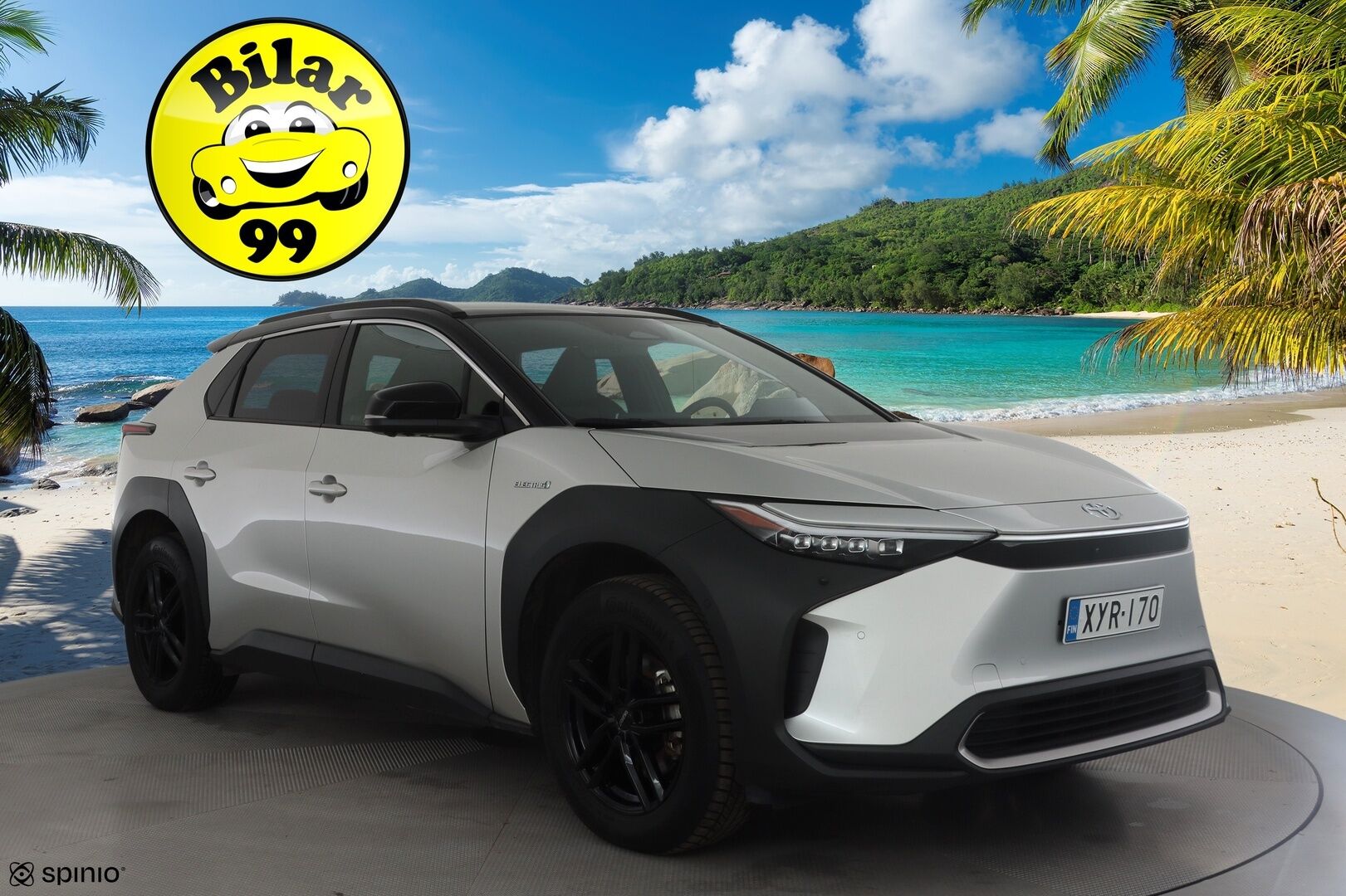 TOYOTA BZ4X 2023 AWD Premium * ACC / Panorama / Muistipenkki / Ilmastoidut nahat / JBL / Navi / LED / 360° / Sähköluukku * - Akku kuntotarkastettu SoH 98,1% / Kahdet renkaat aluvanteilla / Merkkihuollettu / Huippuvarusteet!