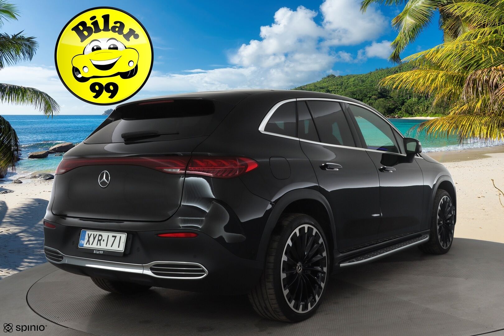 MERCEDES-BENZ EQE SUV 2023 350 4Matic AMG * Distronic+ / Panorama / Digital Light / Burmester / Koukku / Muistipenkit / 360° / Ilma-alusta / ILP / Navi / KeylessGo * - Hyvät varusteet!