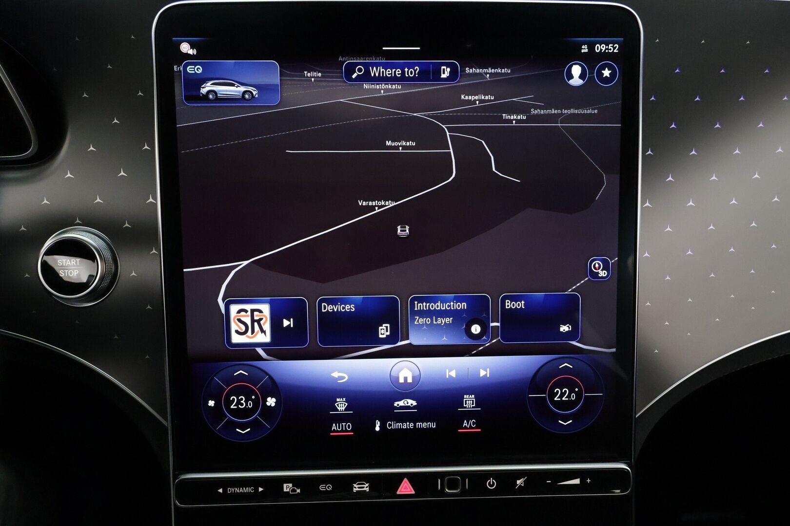 MERCEDES-BENZ EQE SUV 2023 350 4Matic AMG * Distronic+ / Panorama / Digital Light / Burmester / Koukku / Muistipenkit / 360° / Ilma-alusta / ILP / Navi / KeylessGo * - Hyvät varusteet!