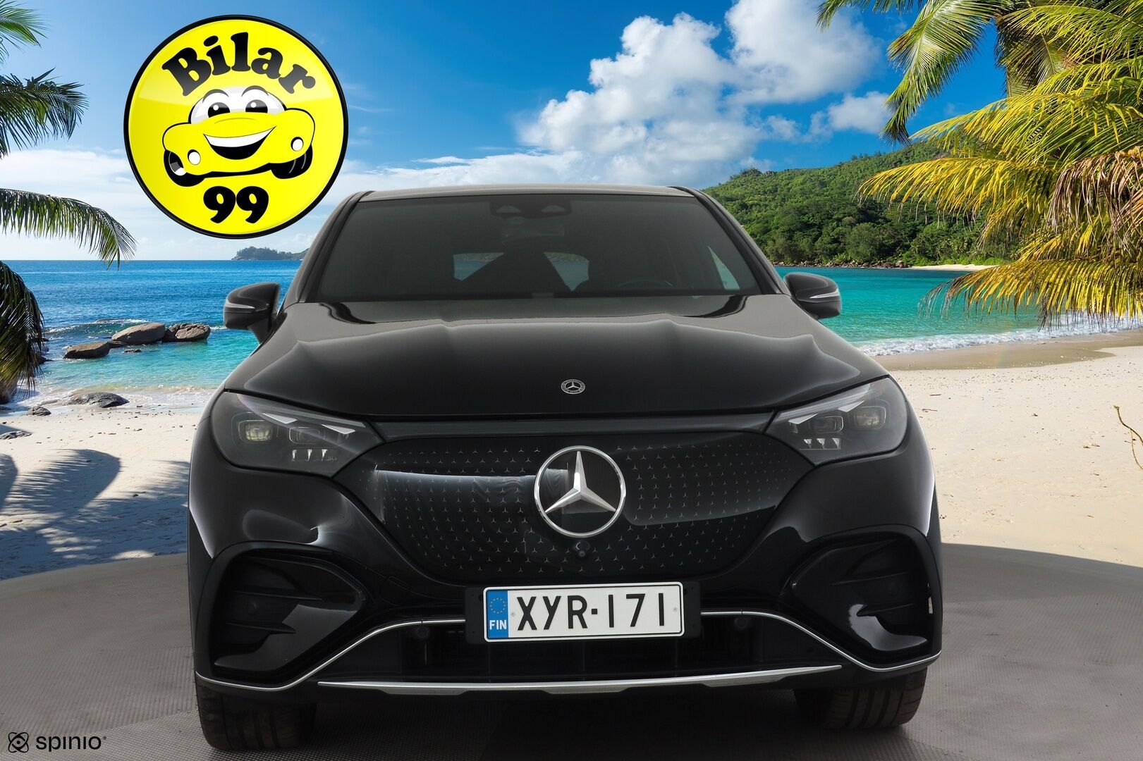 MERCEDES-BENZ EQE SUV 2023 350 4Matic AMG * Distronic+ / Panorama / Digital Light / Burmester / Koukku / Muistipenkit / 360° / Ilma-alusta / ILP / Navi / KeylessGo * - Hyvät varusteet!